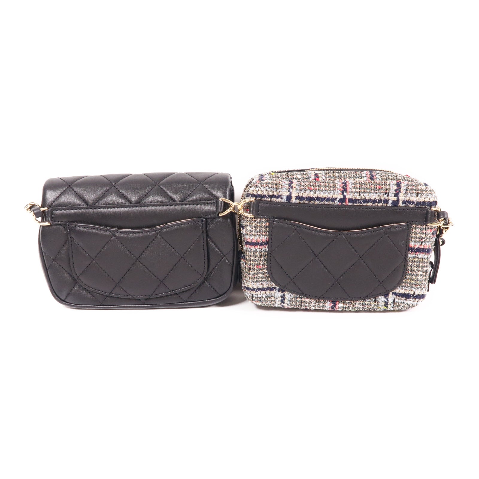 CHANEL 【激減優惠】牛皮皮革Waist Bag金扣腰包