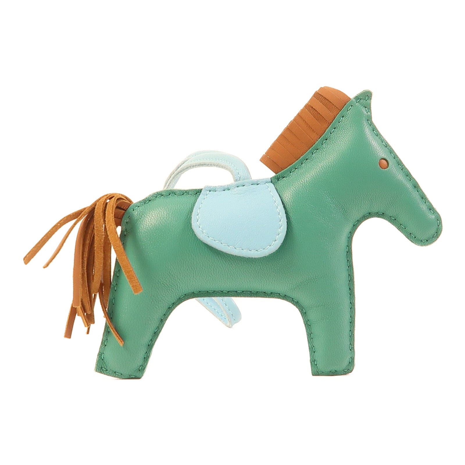 HERMES Milo皮革Rodeo GM掛飾