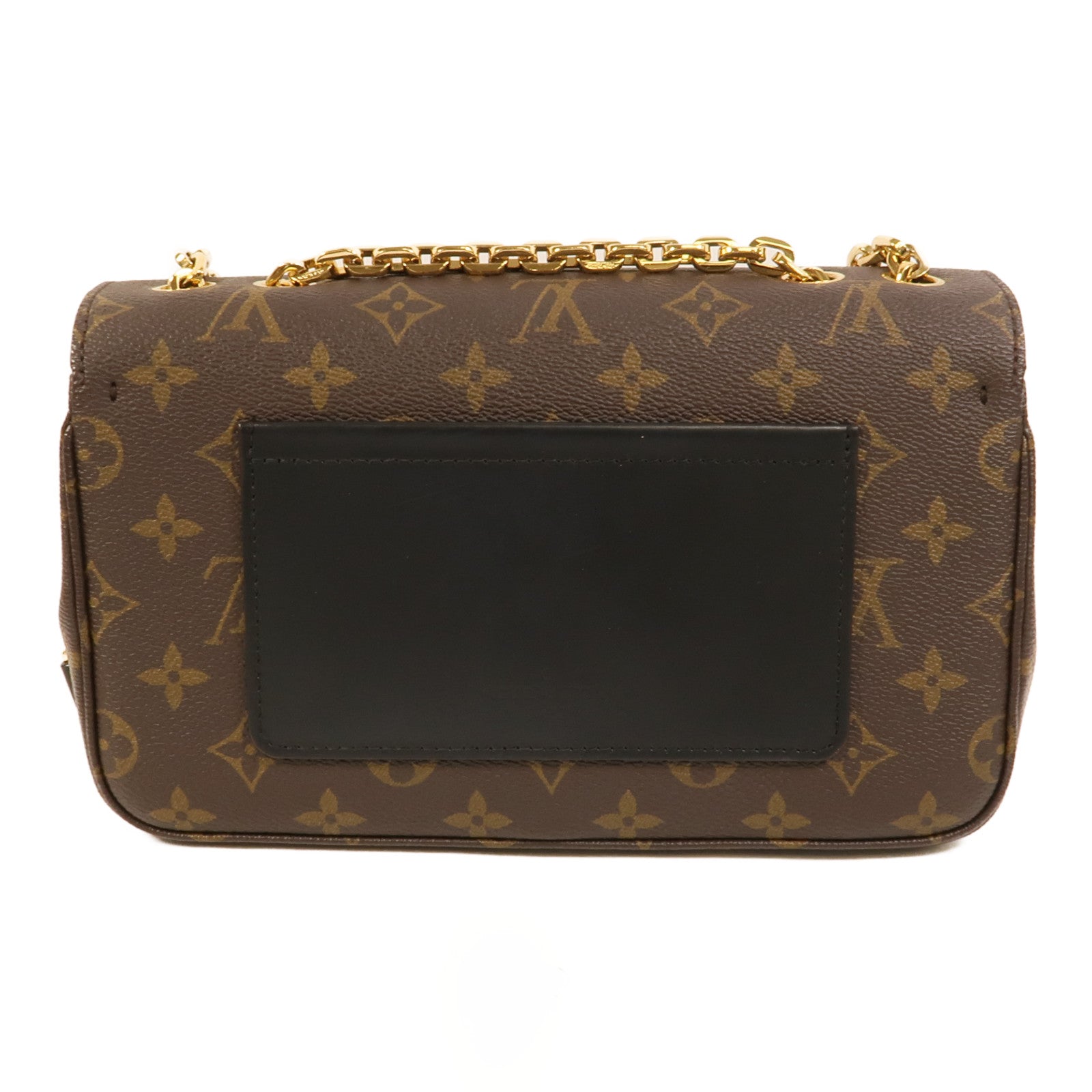 LOUIS VUITTON Monogram Marceau金扣肩背袋棕色