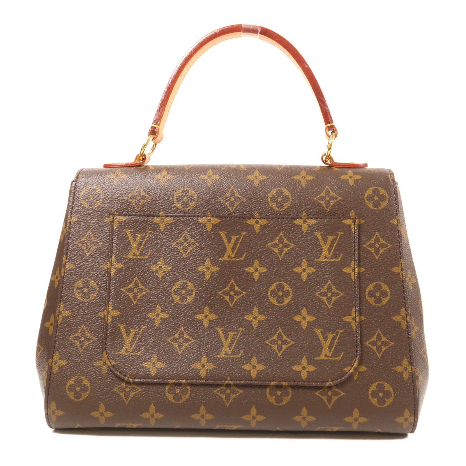 LOUIS VUITTON Monogram Cluny MM金扣手挽肩背兩用袋