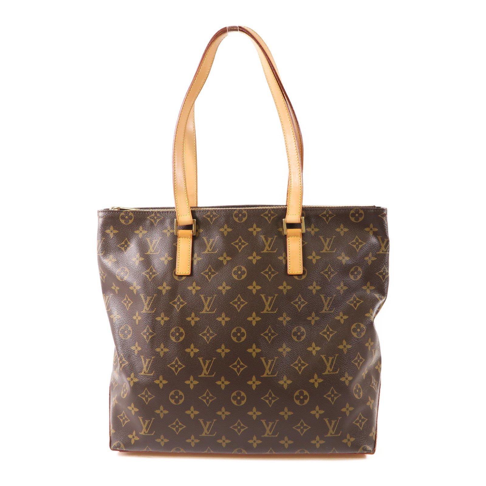 LOUIS VUITTON LV GHW Cabas Mezzo Shoulder Tote Bag M51151 Monogram Brown