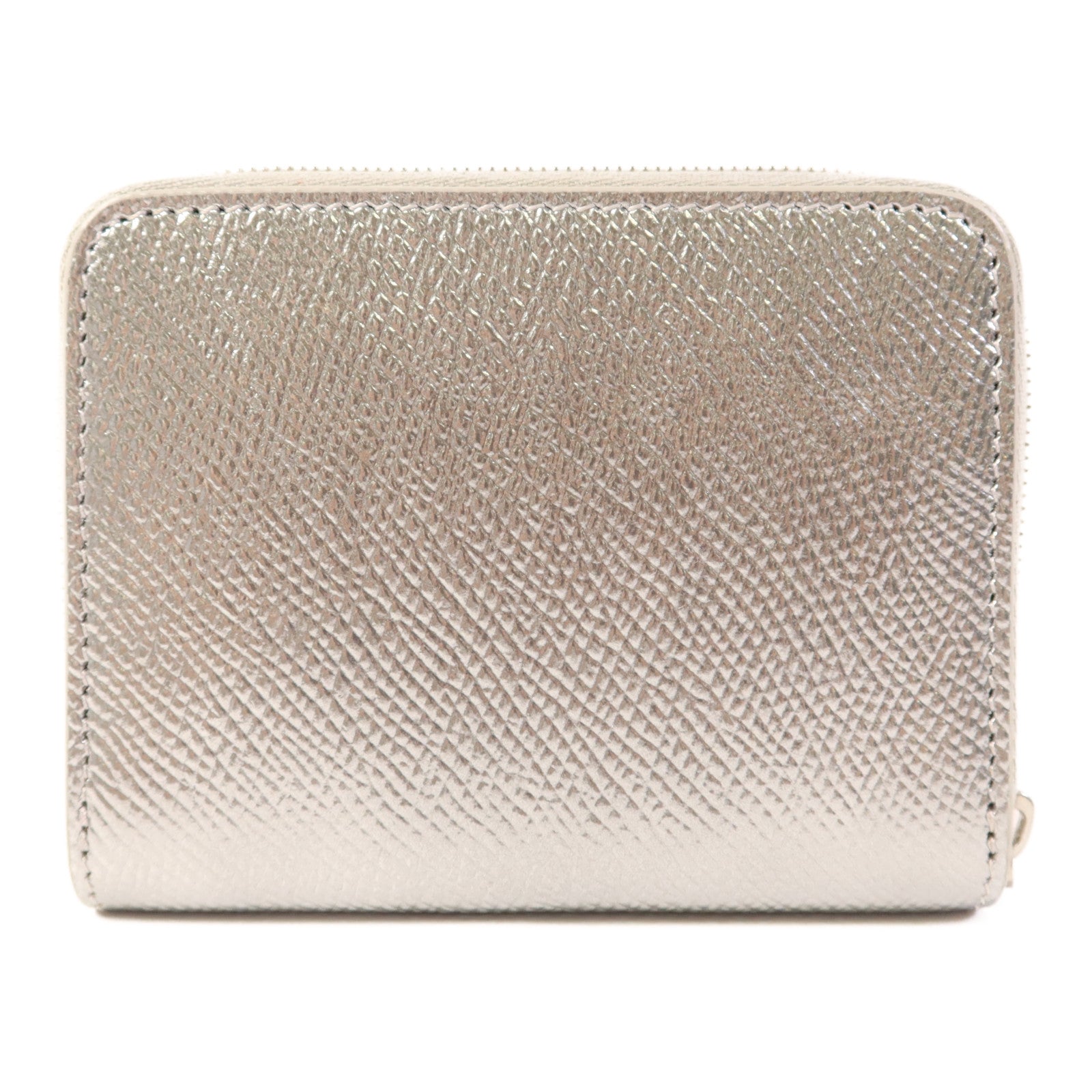 CELINE 牛皮皮革Wallet銀扣錢包