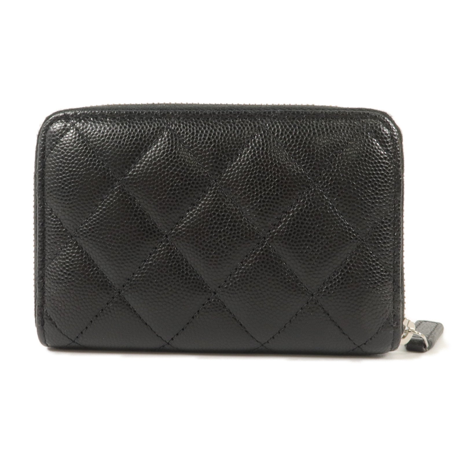CHANEL 牛皮皮革Zipped Coin Card Holder錢包