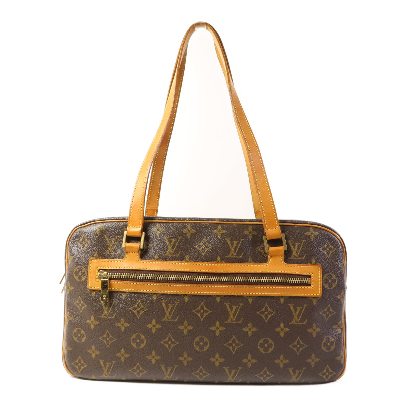 LOUIS VUITTON Monogram Cite GM金扣肩背袋