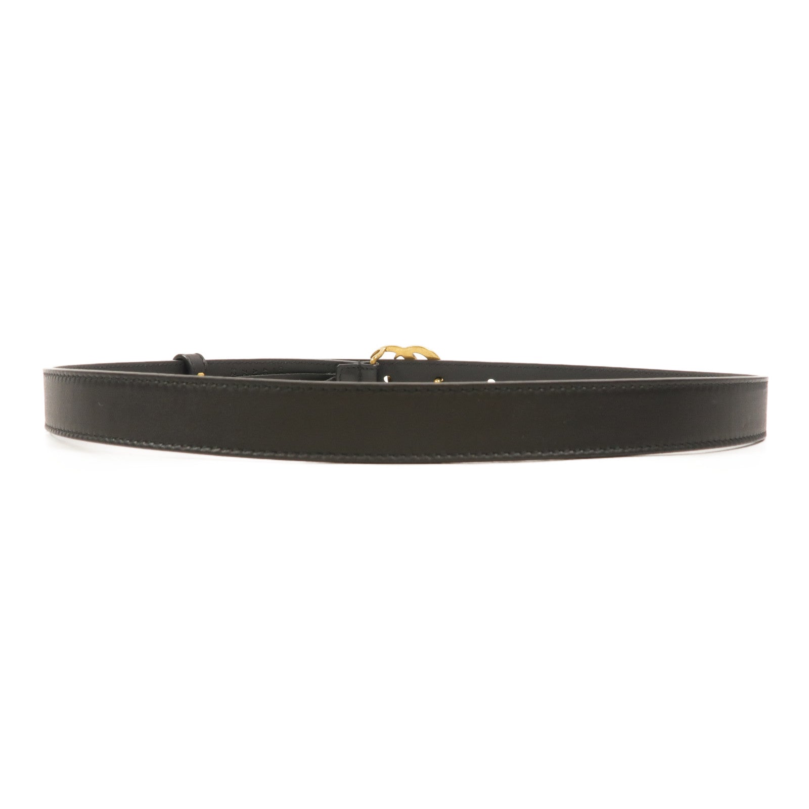 GUCCI 牛皮皮革GG Marmont Thin Belt皮帶
