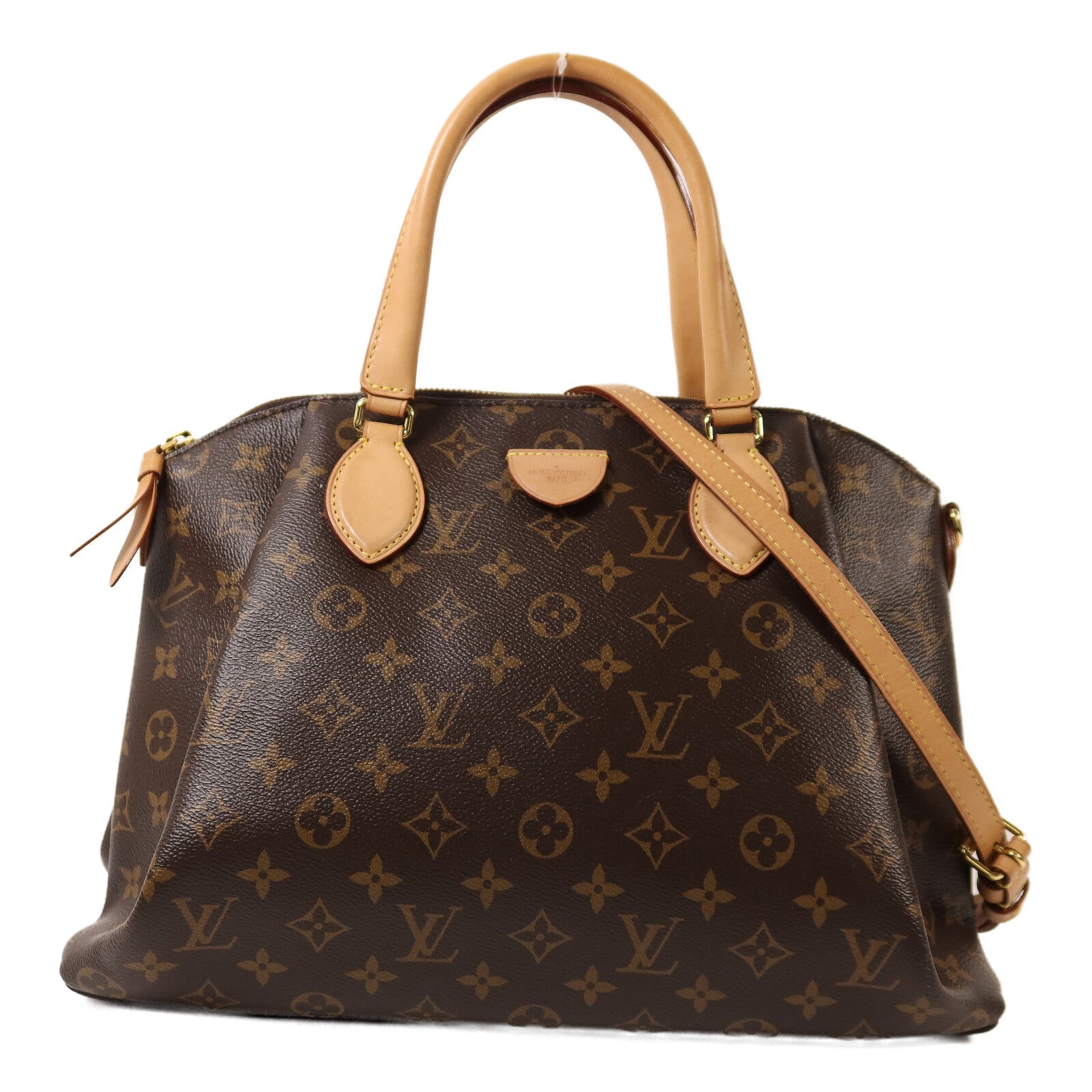 LOUIS VUITTON Monogram Rivoli PM金扣手挽肩背兩用袋