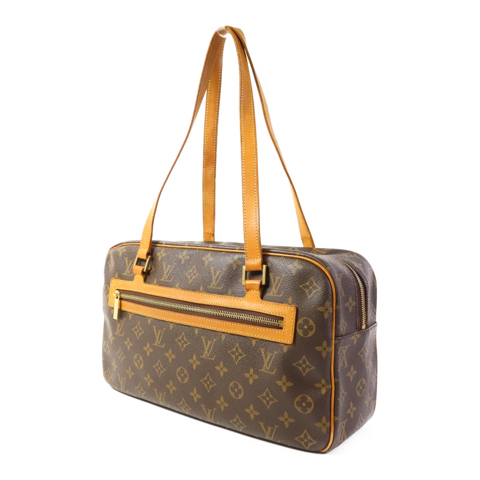 LOUIS VUITTON Monogram Cite GM金扣肩背袋