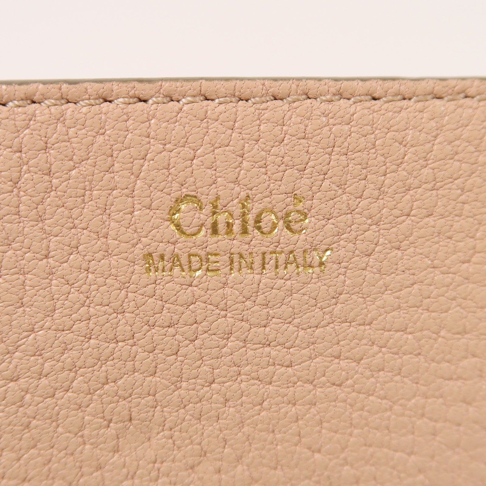 Chloe 牛皮皮革Drew金扣鏈帶肩背袋