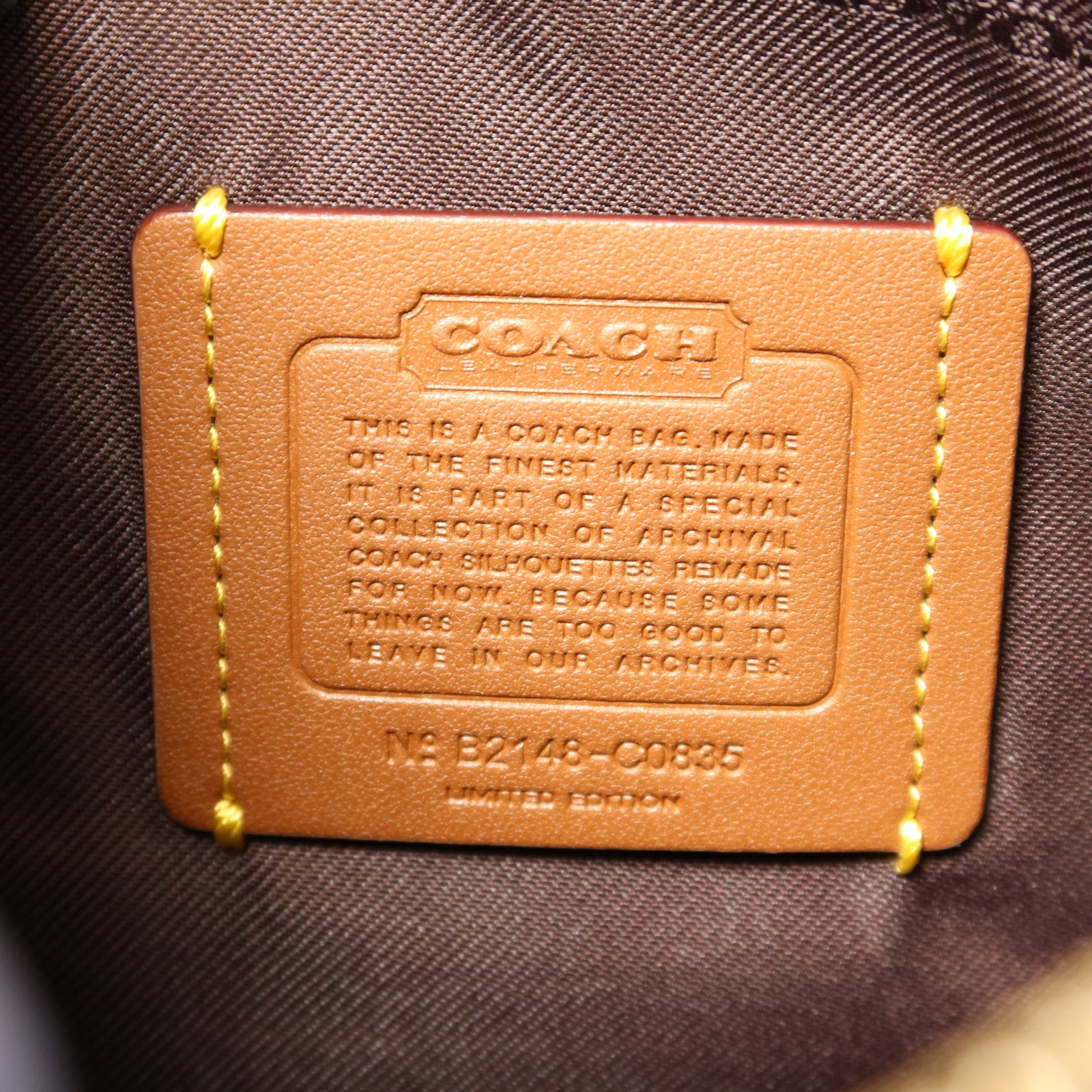 COACH 尼龍2 Way Shoulder Bag金扣手挽肩背兩用袋