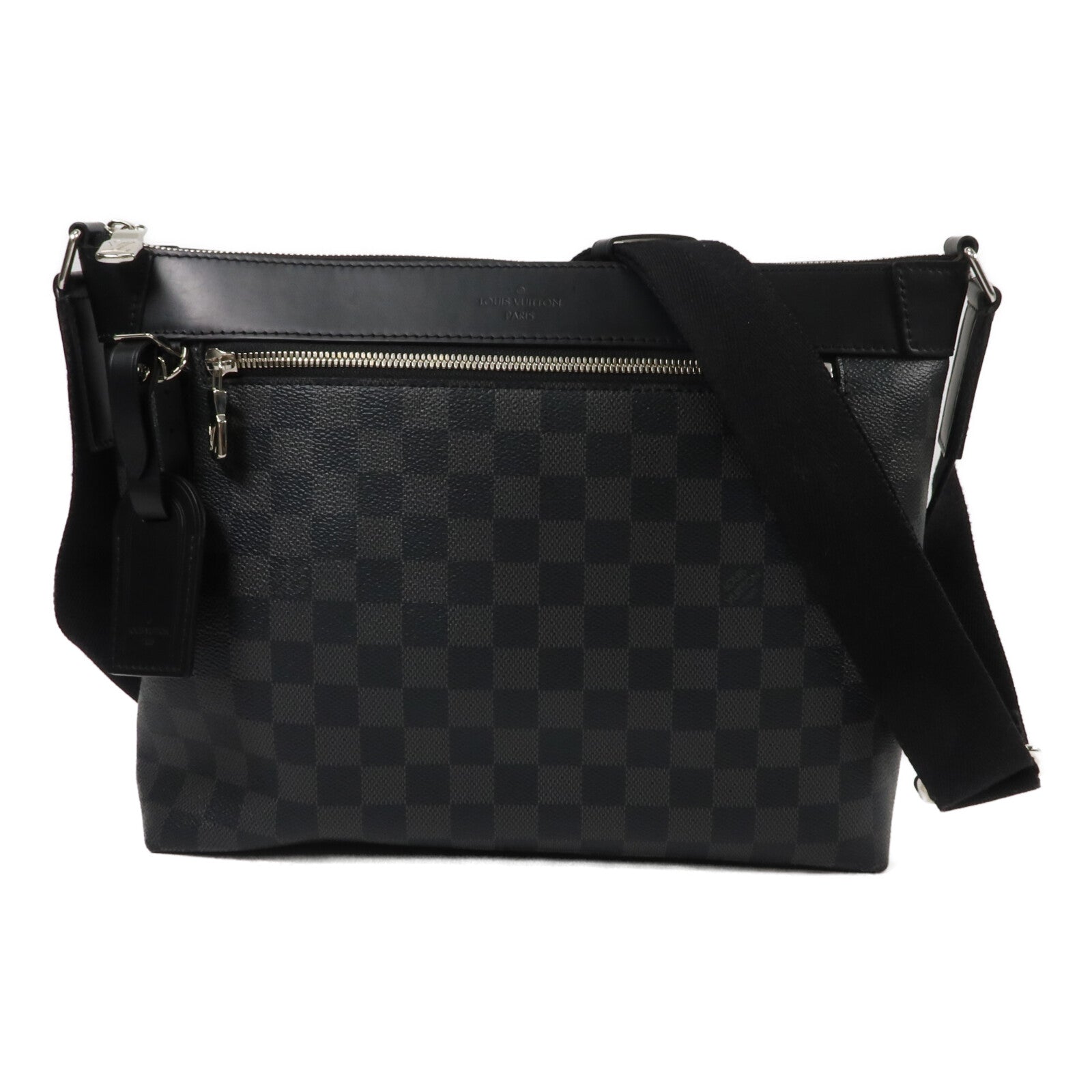 LOUIS VUITTON Damier Graphite Mick PM肩背袋