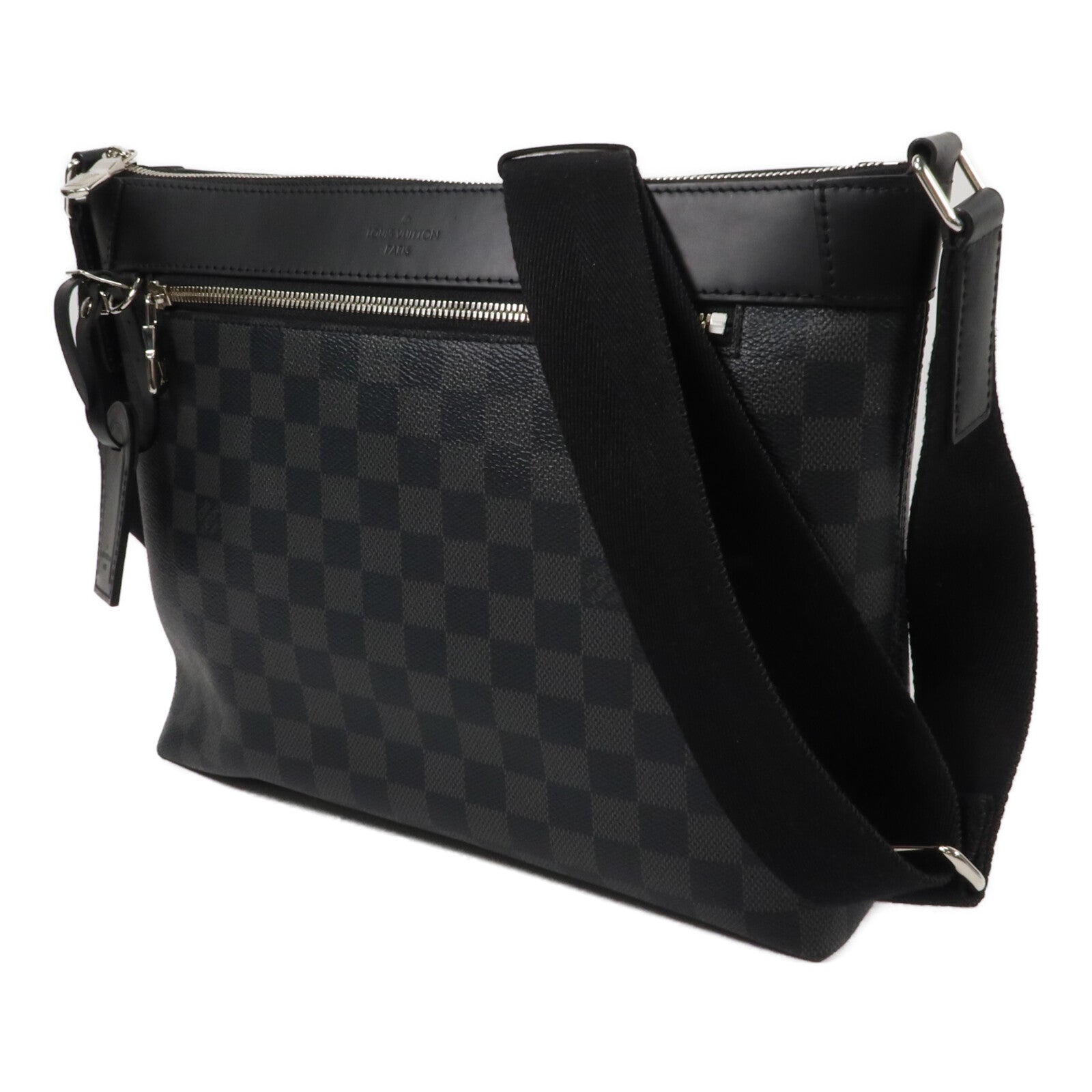 LOUIS VUITTON Damier Graphite Mick PM肩背袋