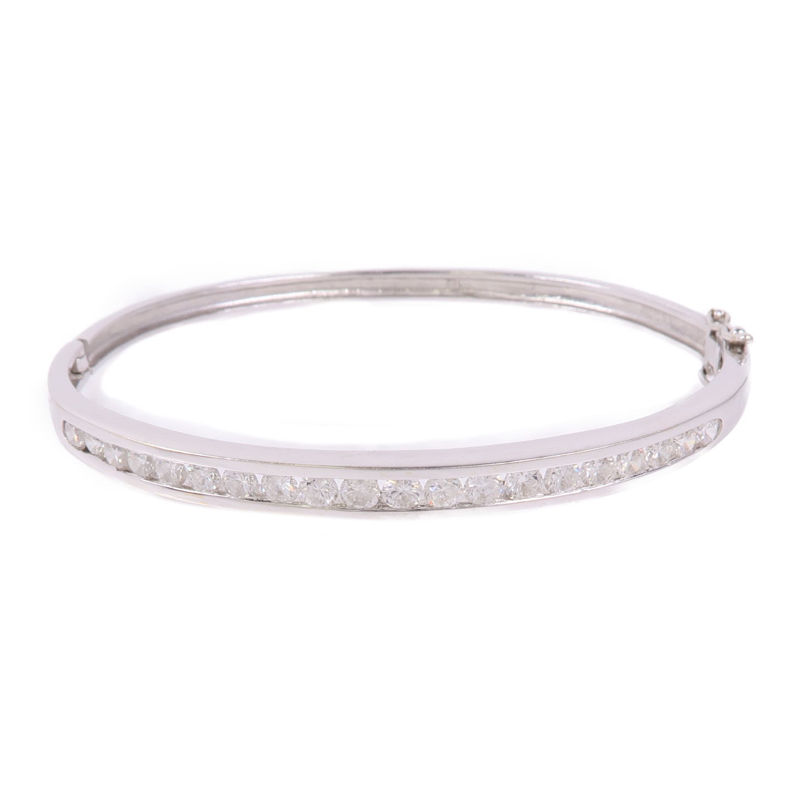 JEWELRY 18K白金Diamond Bracelet鑽石手鐲