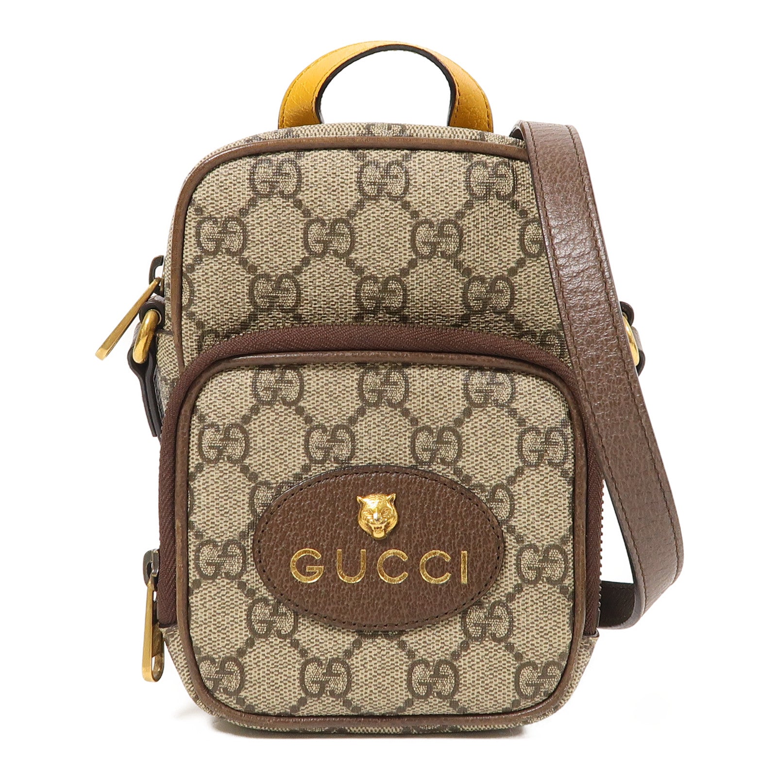GUCCI 塗層帆布Neo Vintage背包