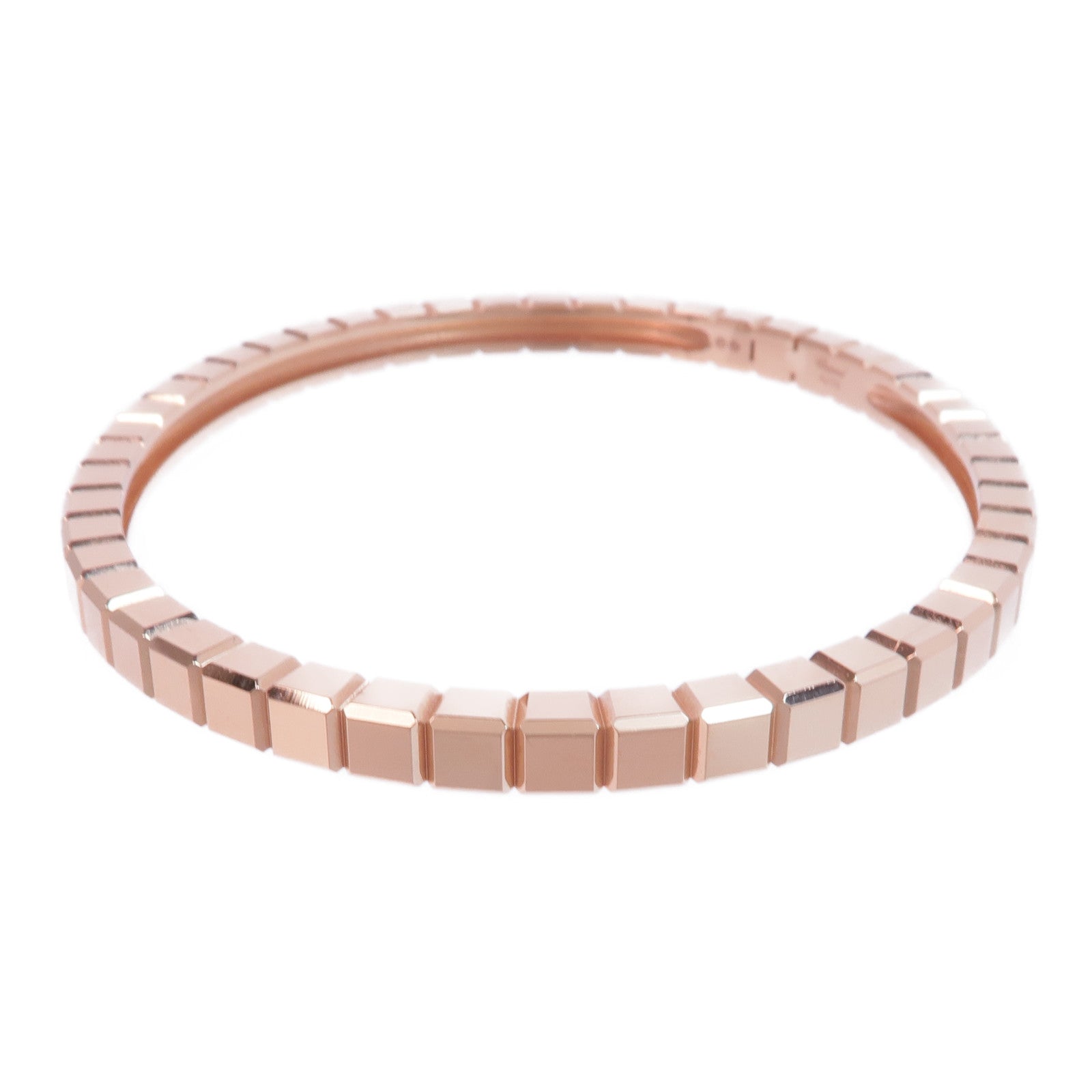 Chopard 18K玫瑰金Ice Cube Pure Bangle L手鐲
