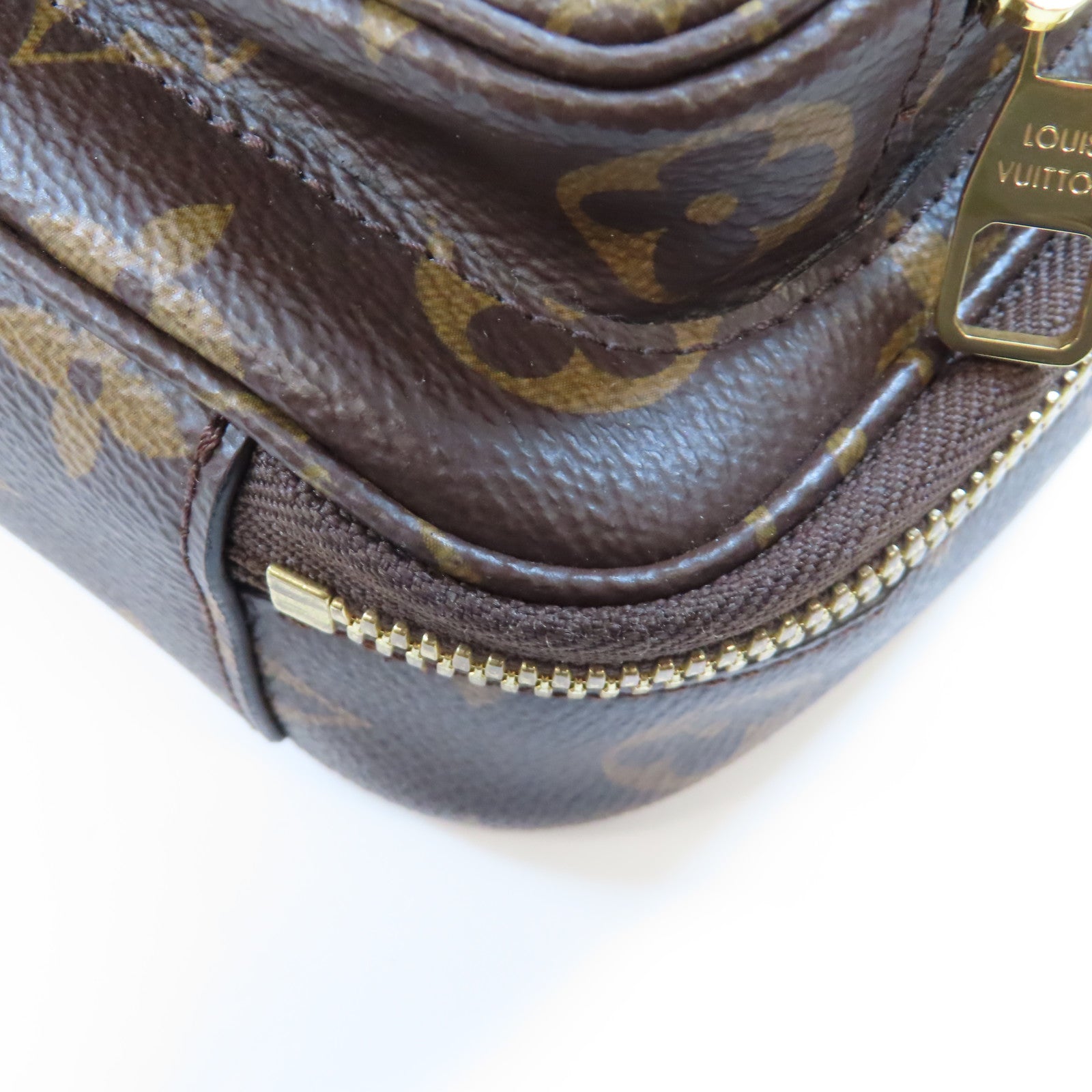 LOUIS VUITTON LV GHW Utility 2 Way Shoulder Bag Handbag M80446 Monogram Brown