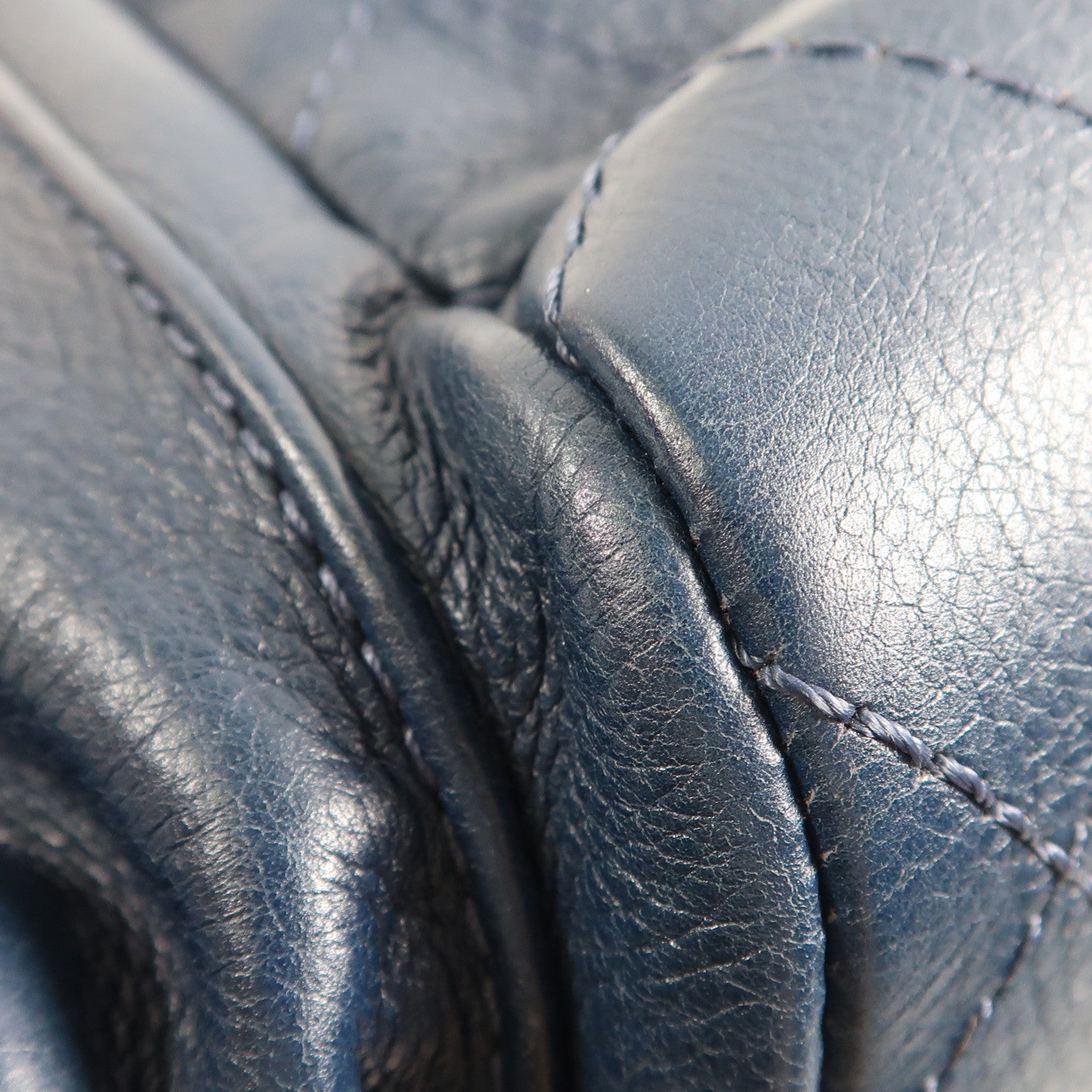 CHANEL 牛皮皮革Backpack銀扣背包