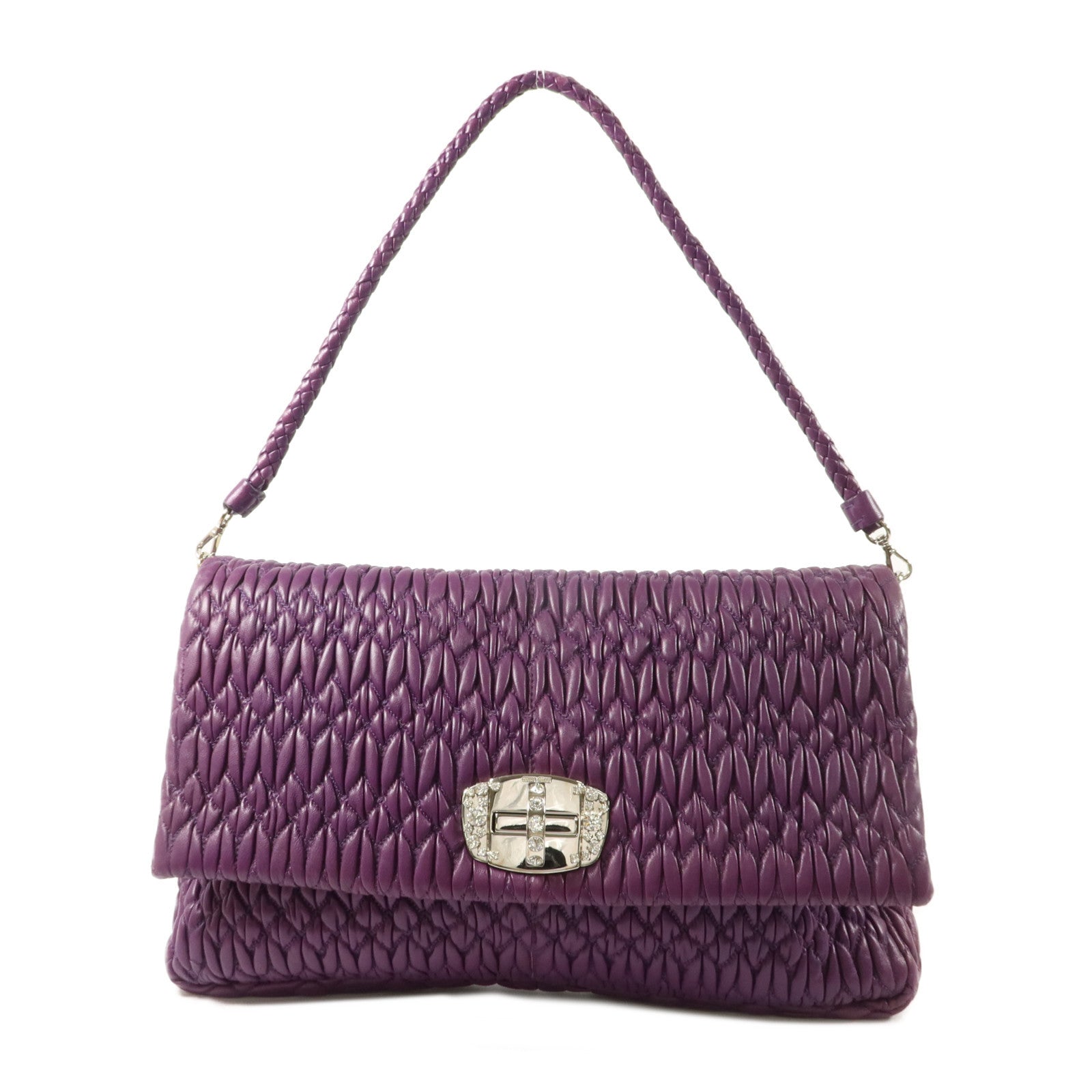 Miu Miu 羊皮皮革Shoulder Bag肩背袋