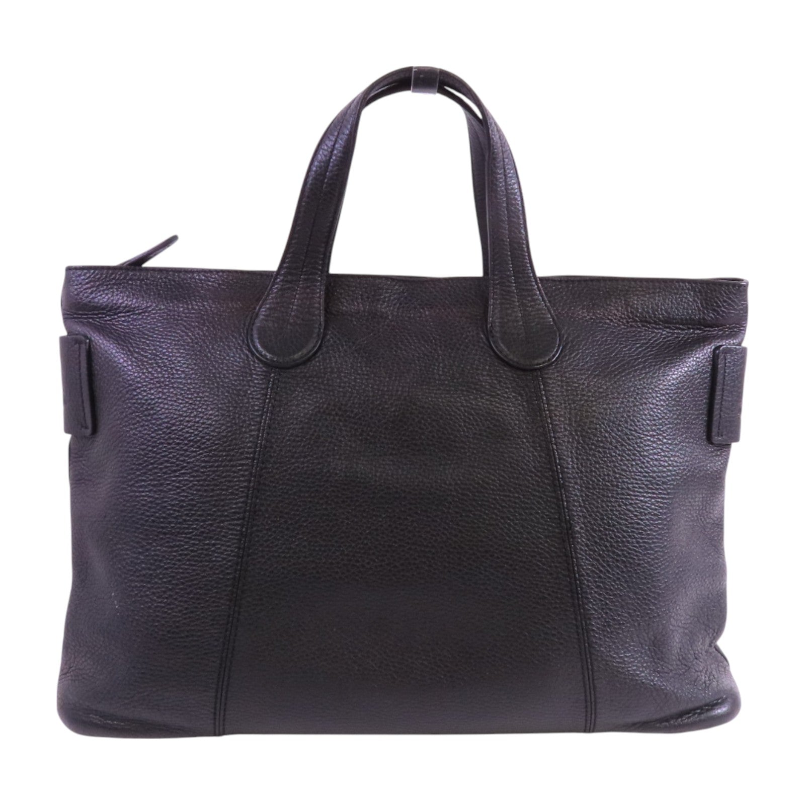 TOD'S SHW Handbag Tote Bag Calfskin Leather