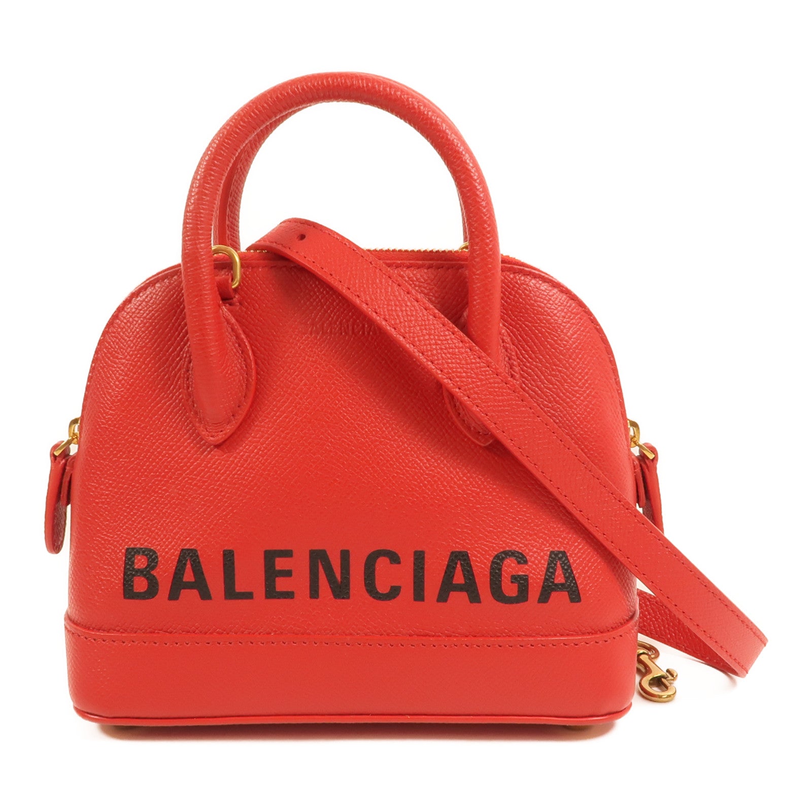 BALENCIAGA 牛皮皮革XXS Ville Top Handle Bag金扣手挽肩背兩用袋