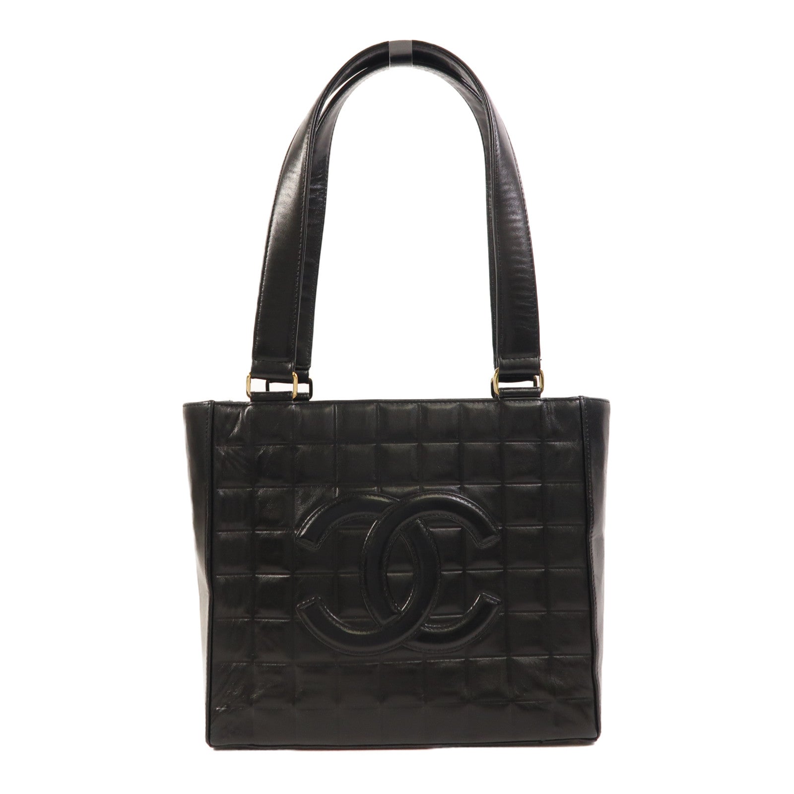 CHANEL 牛皮皮革Vintage Shoulder Bag金扣肩背袋