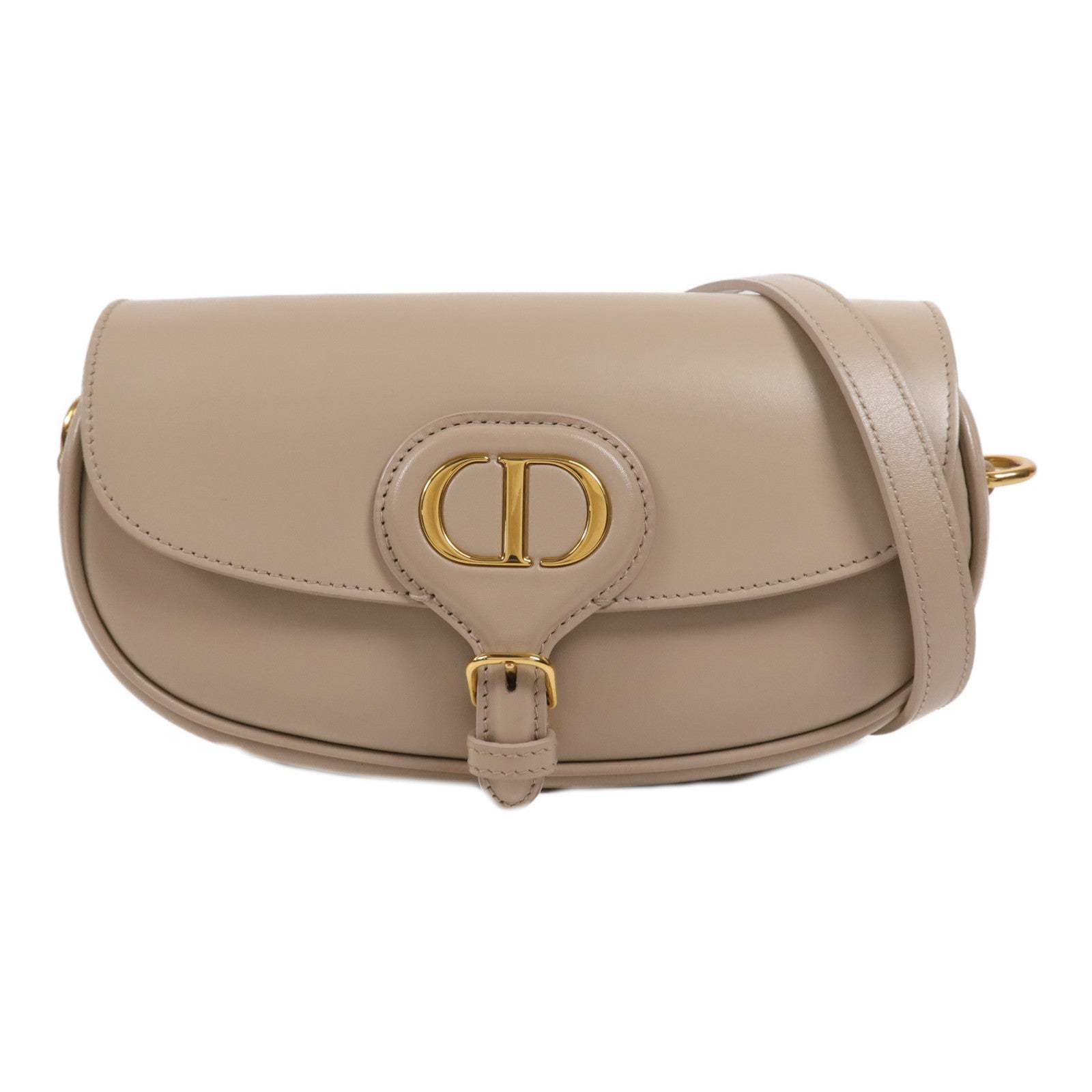 Dior 牛皮皮革Bobby East West金扣肩背袋