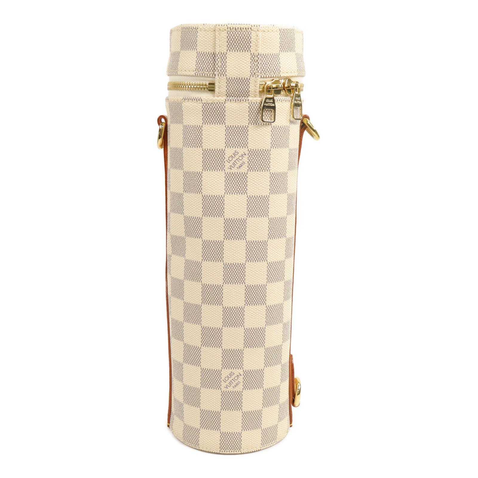LOUIS VUITTON Damier Azur Porte-Bouteille肩背袋