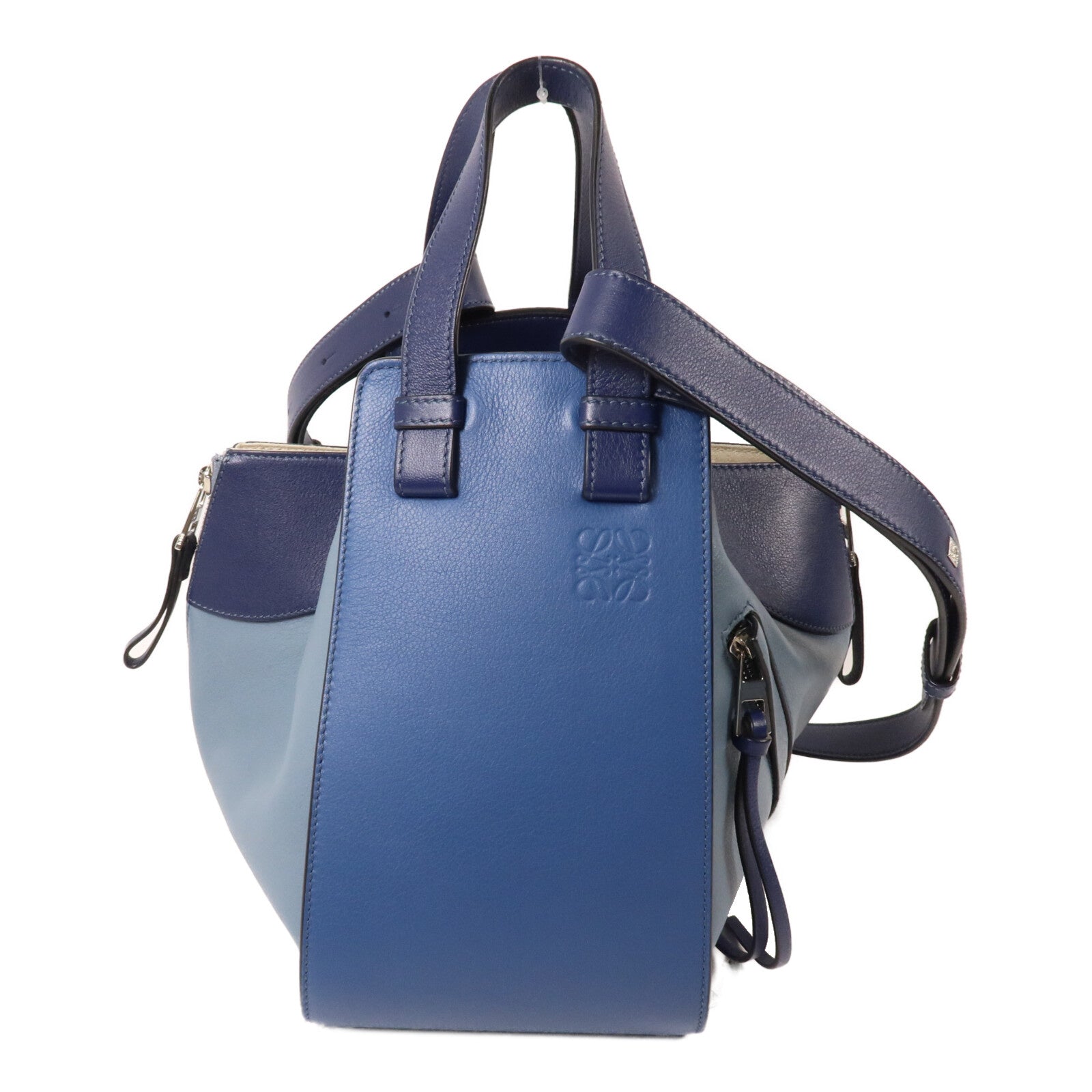 LOEWE 牛皮皮革Hammock Small手挽肩背兩用袋