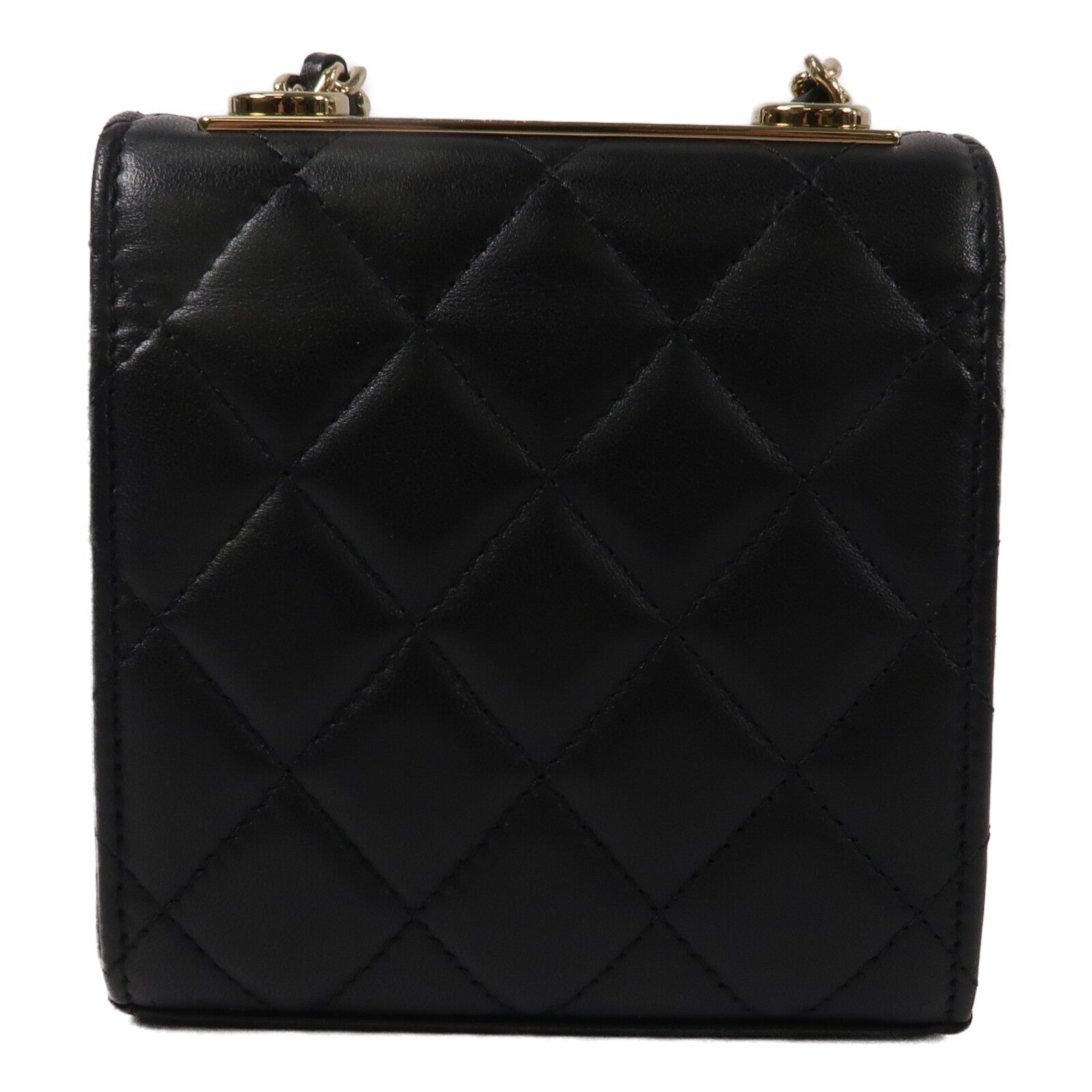 CHANEL 羊皮皮革Trendy CC Mini Bag鏈帶肩背袋