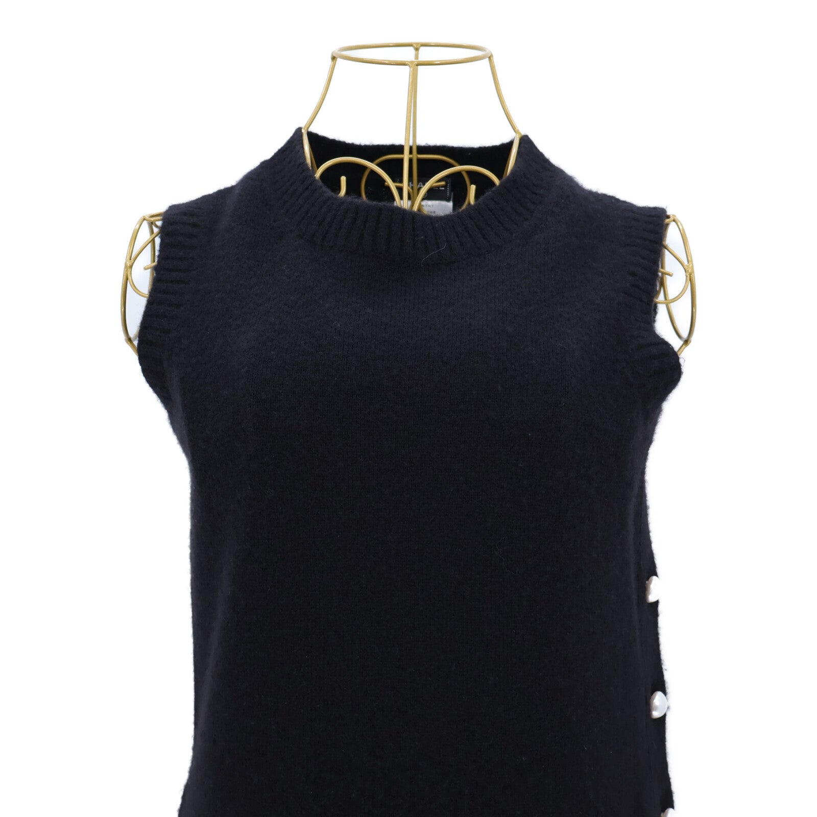 CHANEL Sleeveless Pearl Dress連身裙