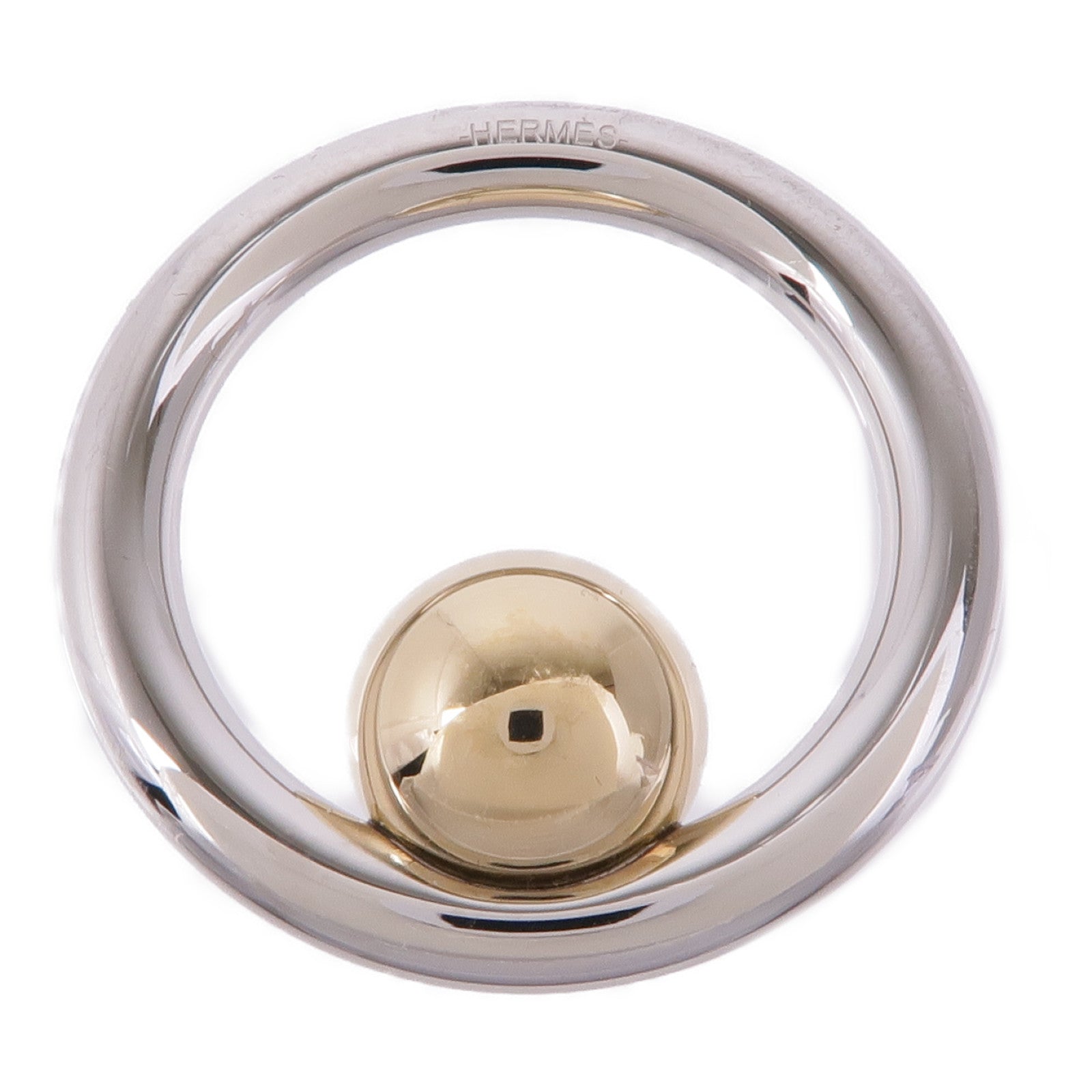 HERMES 金屬Scarf Ring絲巾扣