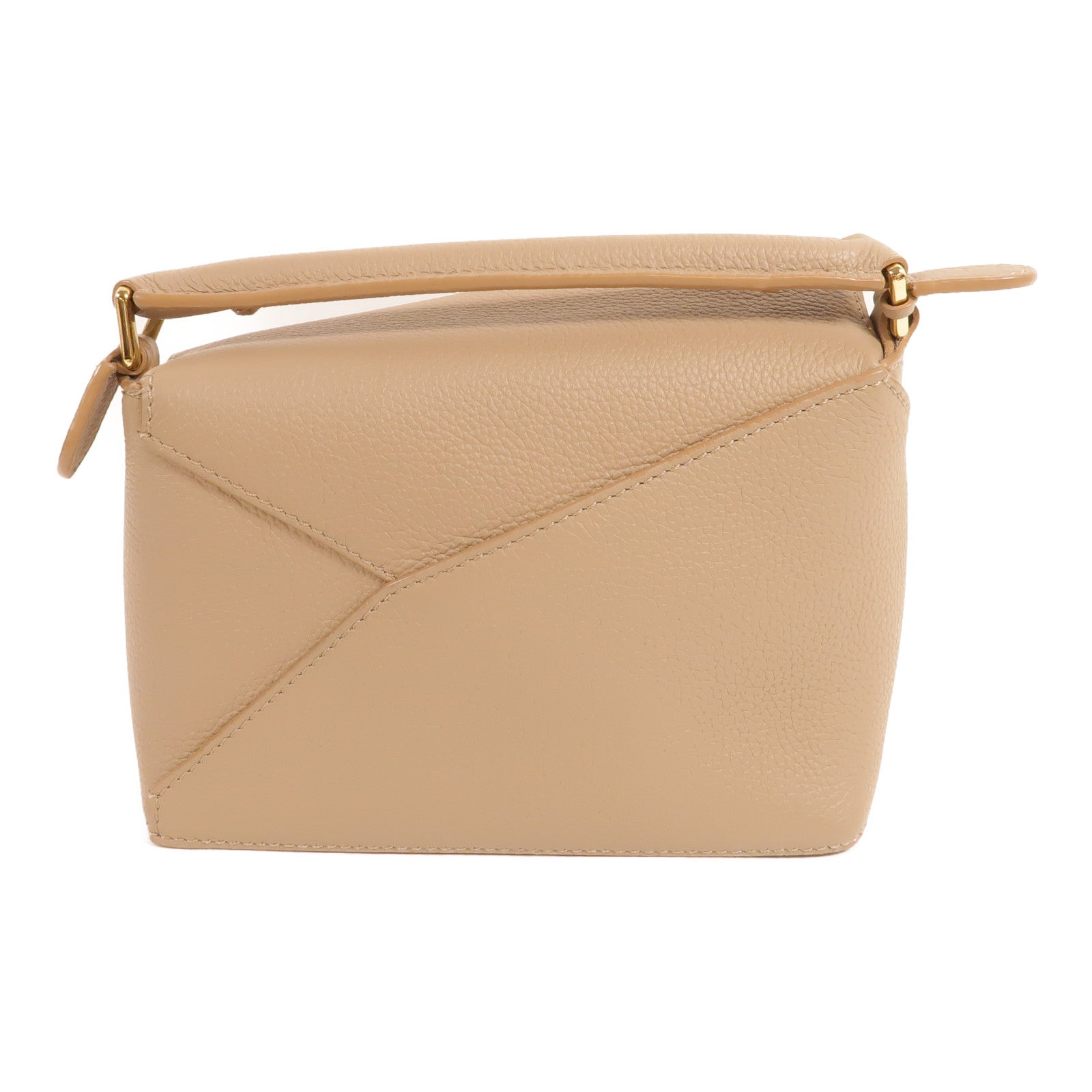 LOEWE 牛皮皮革Mini Puzzle手挽肩背兩用袋