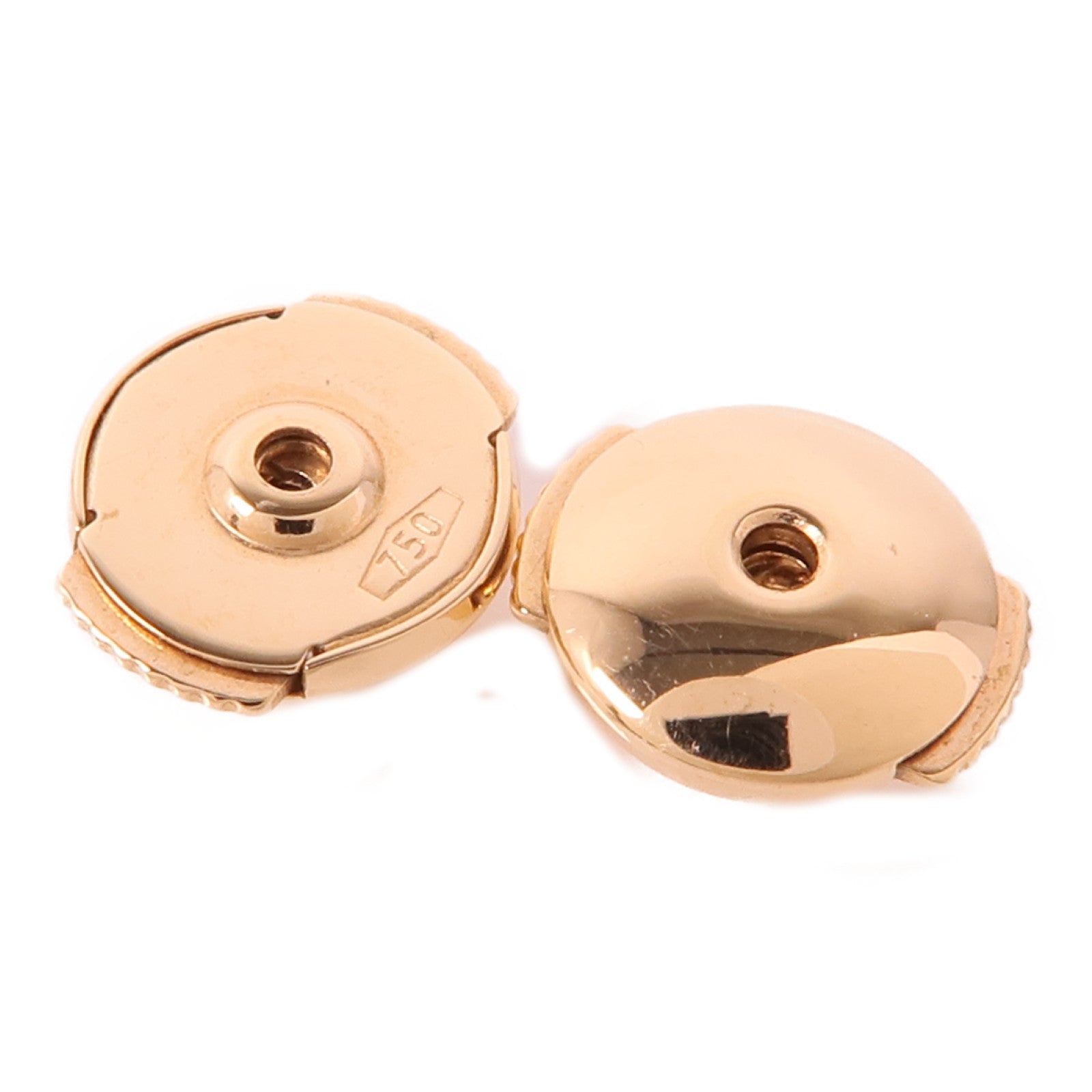 Chopard Diamond Earrings 18K Pink Gold