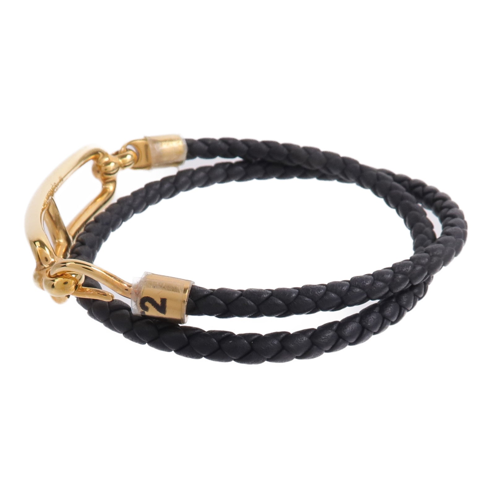 HERMES Swift皮革Roulis Double Tour Bracelet手帶