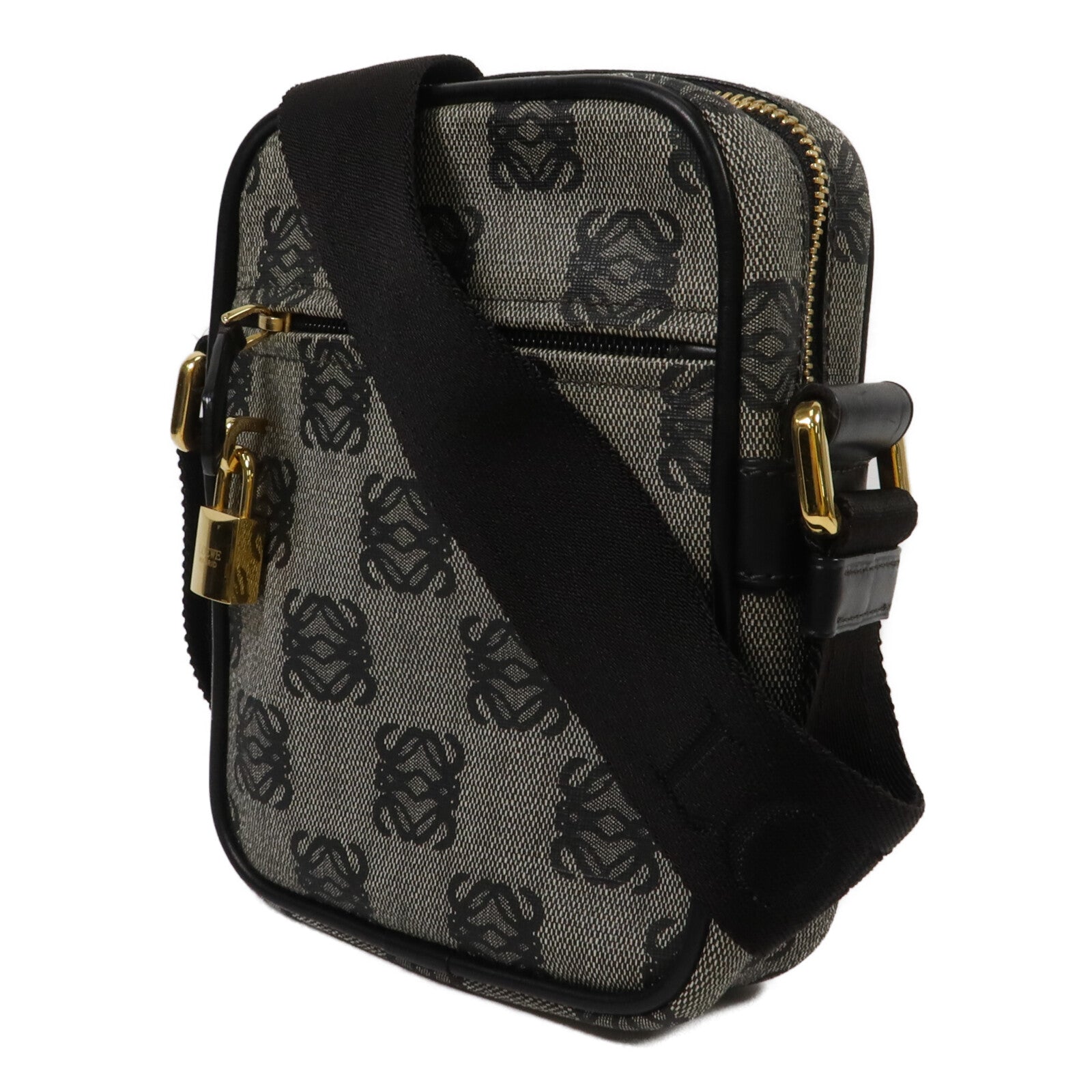 LOEWE 塗層帆布Anagram肩背袋