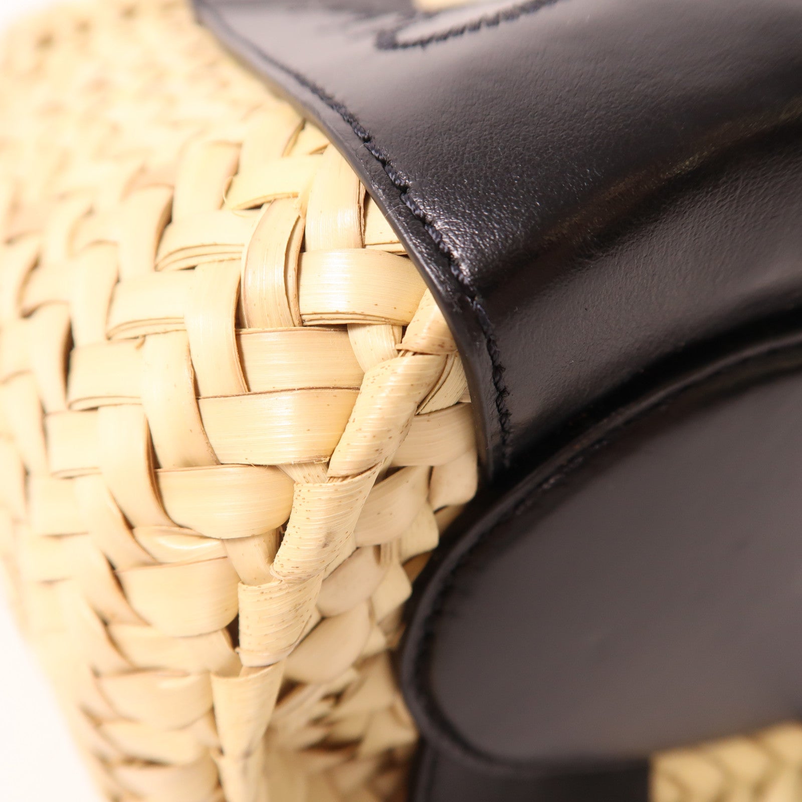 Chloe 酒椰/皮革Sense Small Basket金扣手挽肩背兩用袋