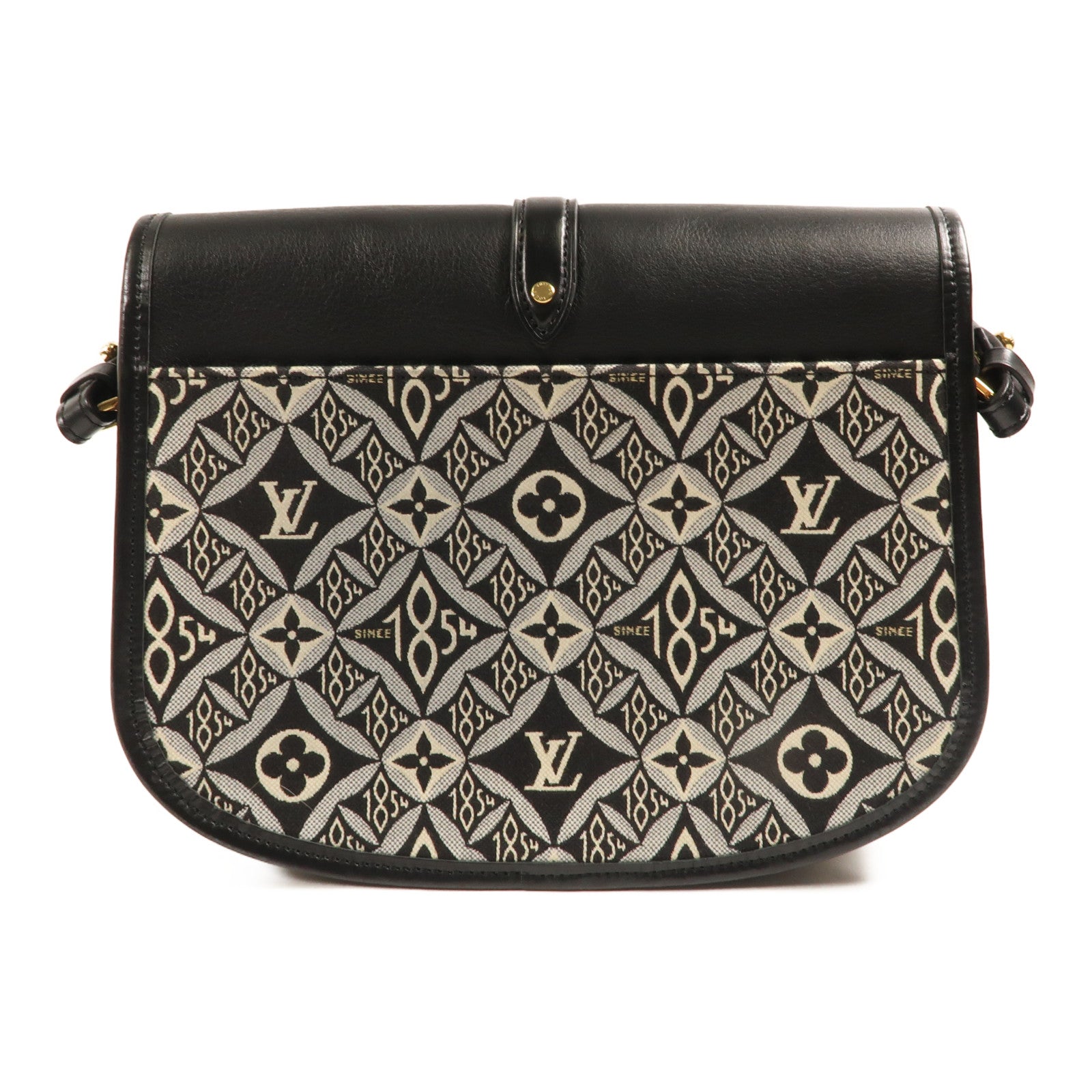 LOUIS VUITTON LV GHW Since 1854 Neo Saumur MM M57488 Monogram Jacquard Black