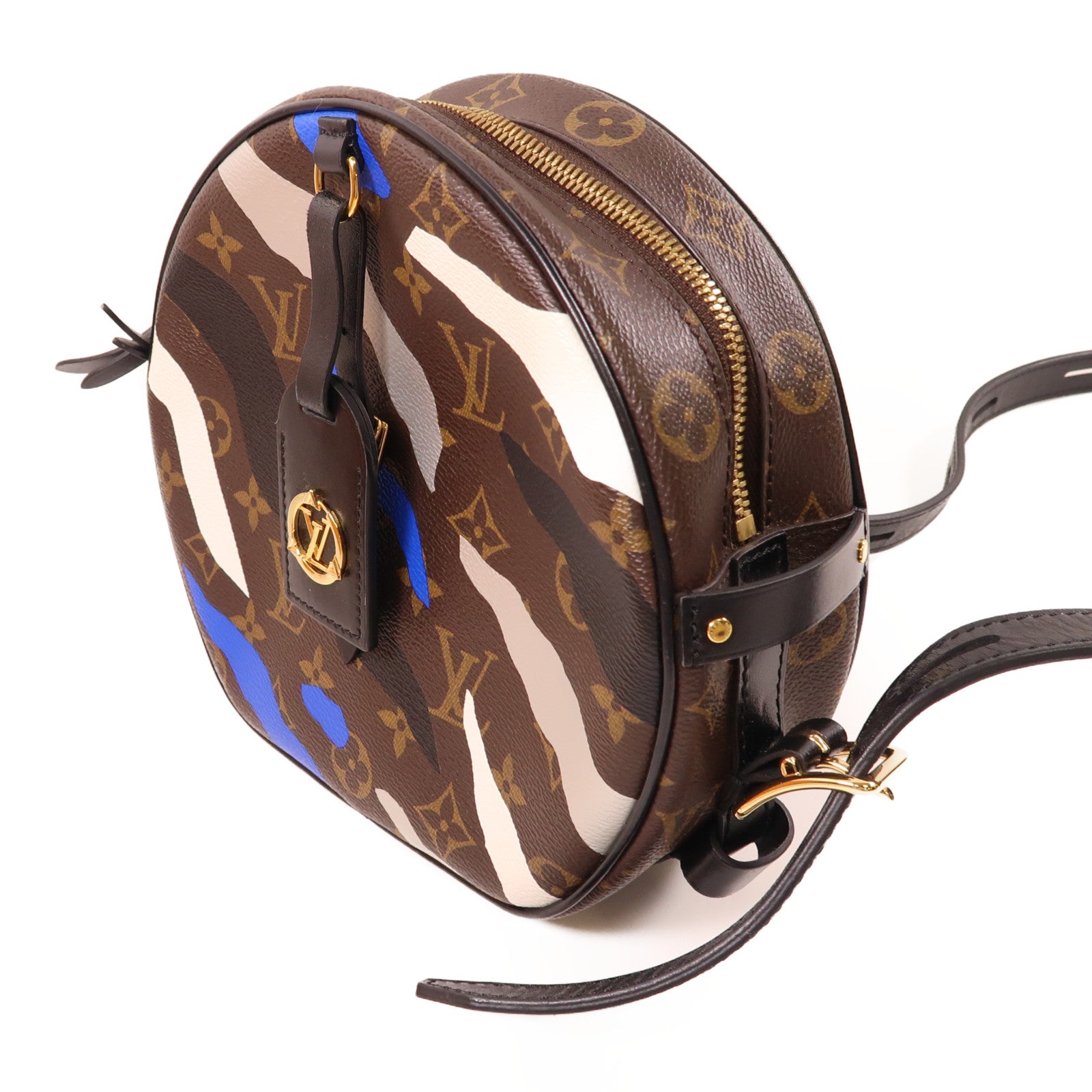 LOUIS VUITTON Monogram LV x LoL Boite Chapeau Souple金扣肩背袋