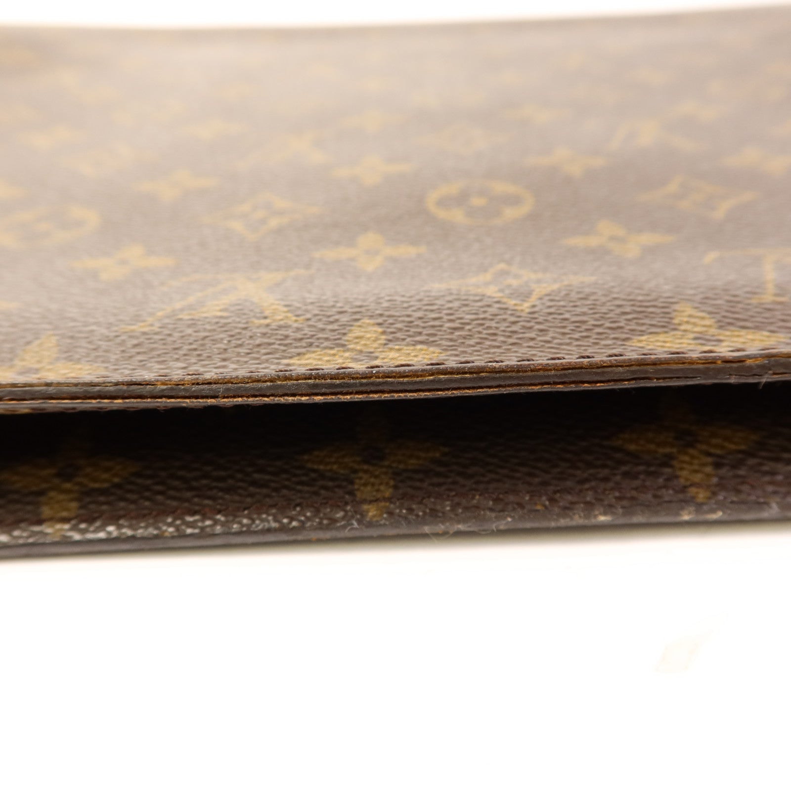 LOUIS VUITTON Monogram Porte Document金扣公事包