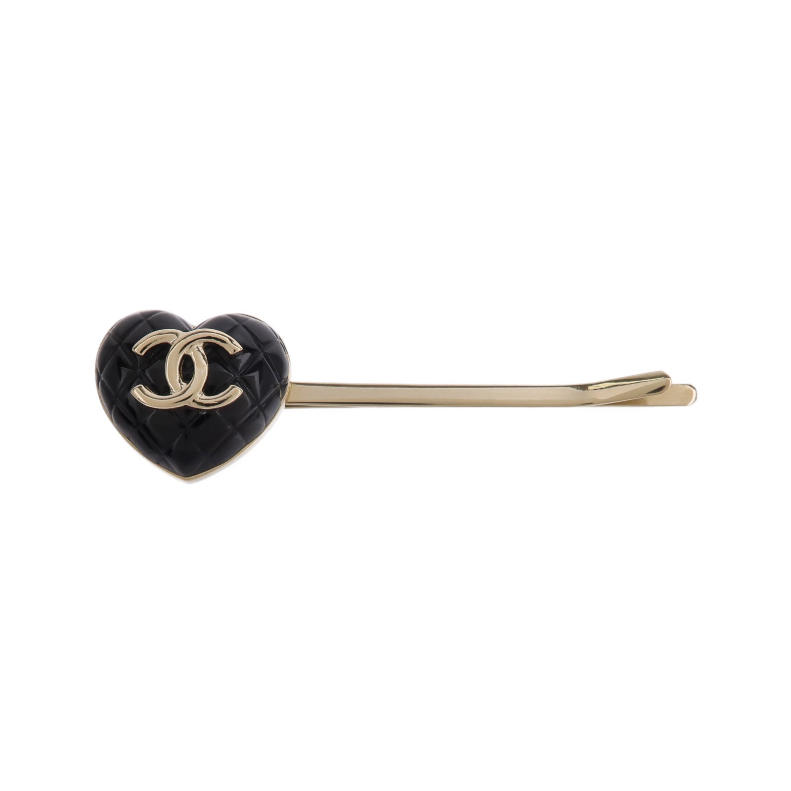 CHANEL PVC/金屬Hair Clip髮夾