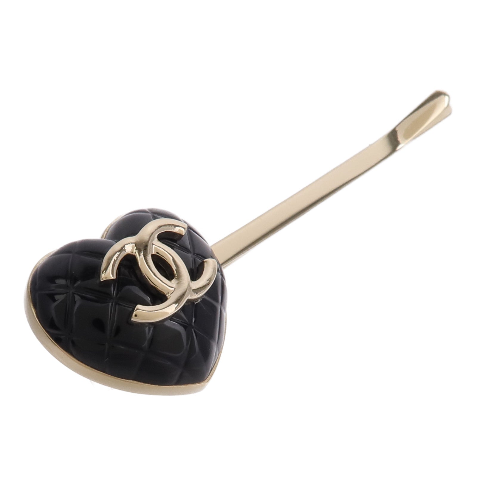 CHANEL PVC/金屬Hair Clip髮夾