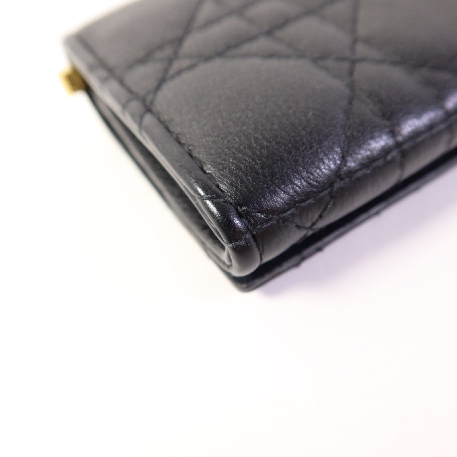 Dior 牛皮皮革Card Case金扣卡片套