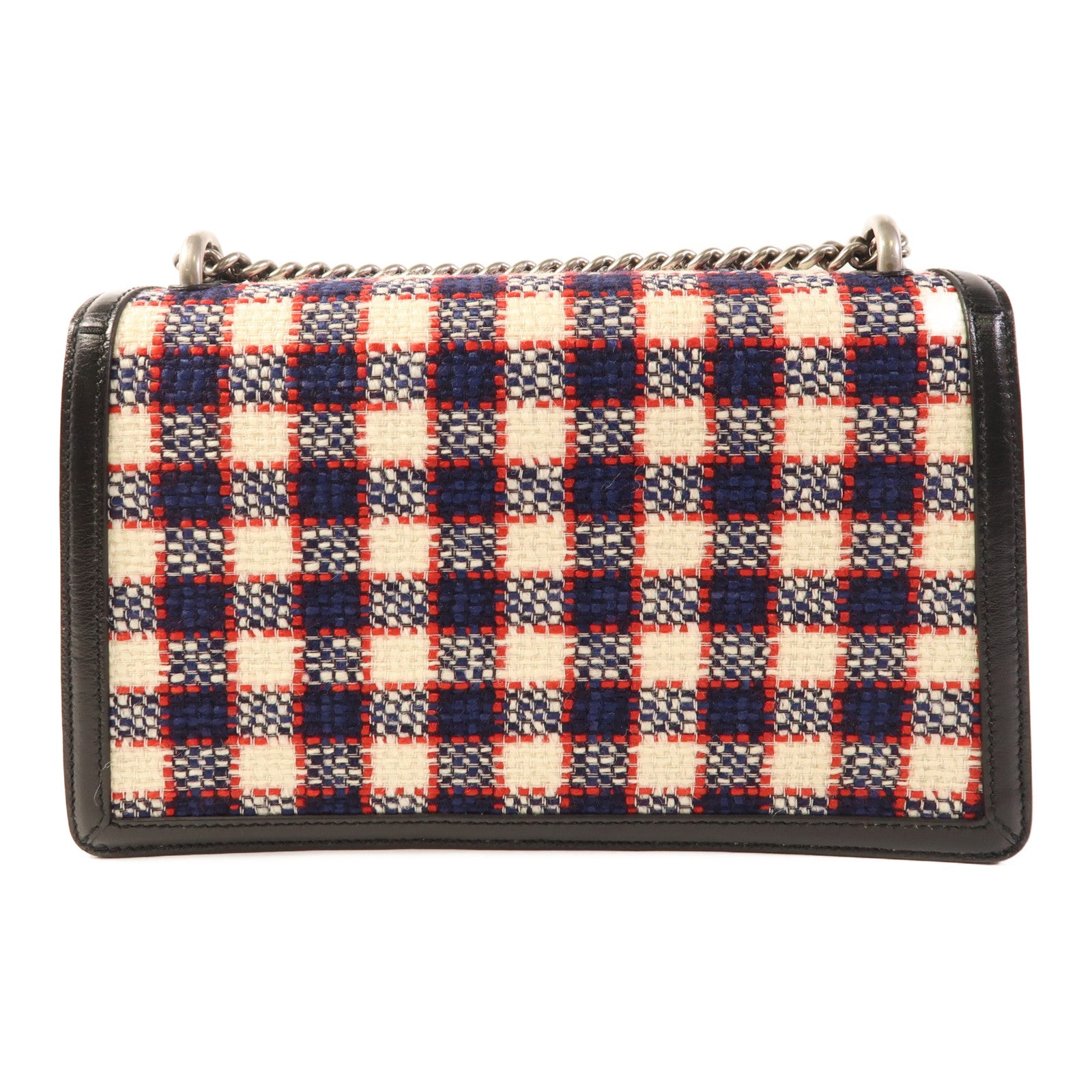 GUCCI 【激減優惠】Tweed Dionysus鏈帶肩背袋