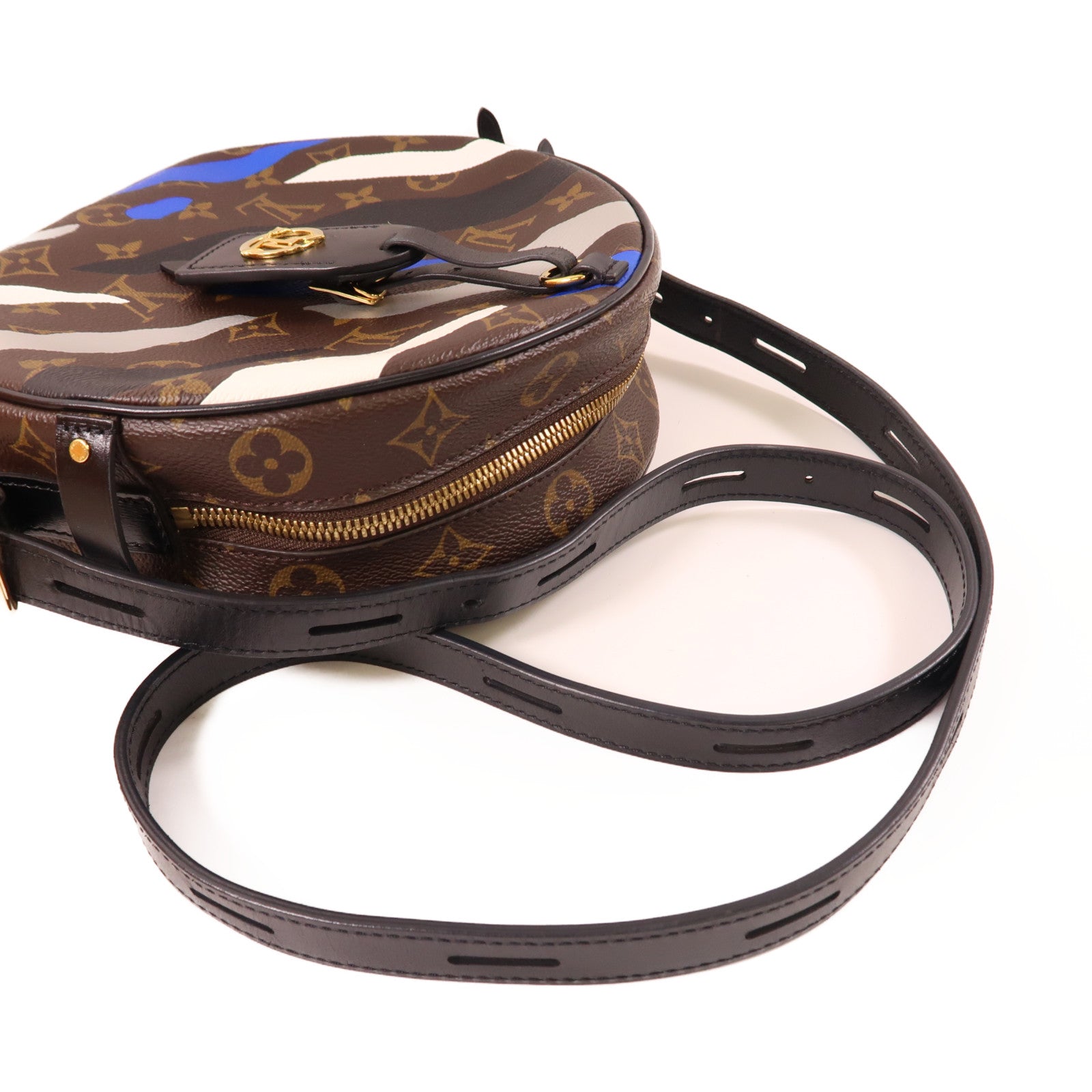 LOUIS VUITTON Monogram LV x LoL Boite Chapeau Souple金扣肩背袋