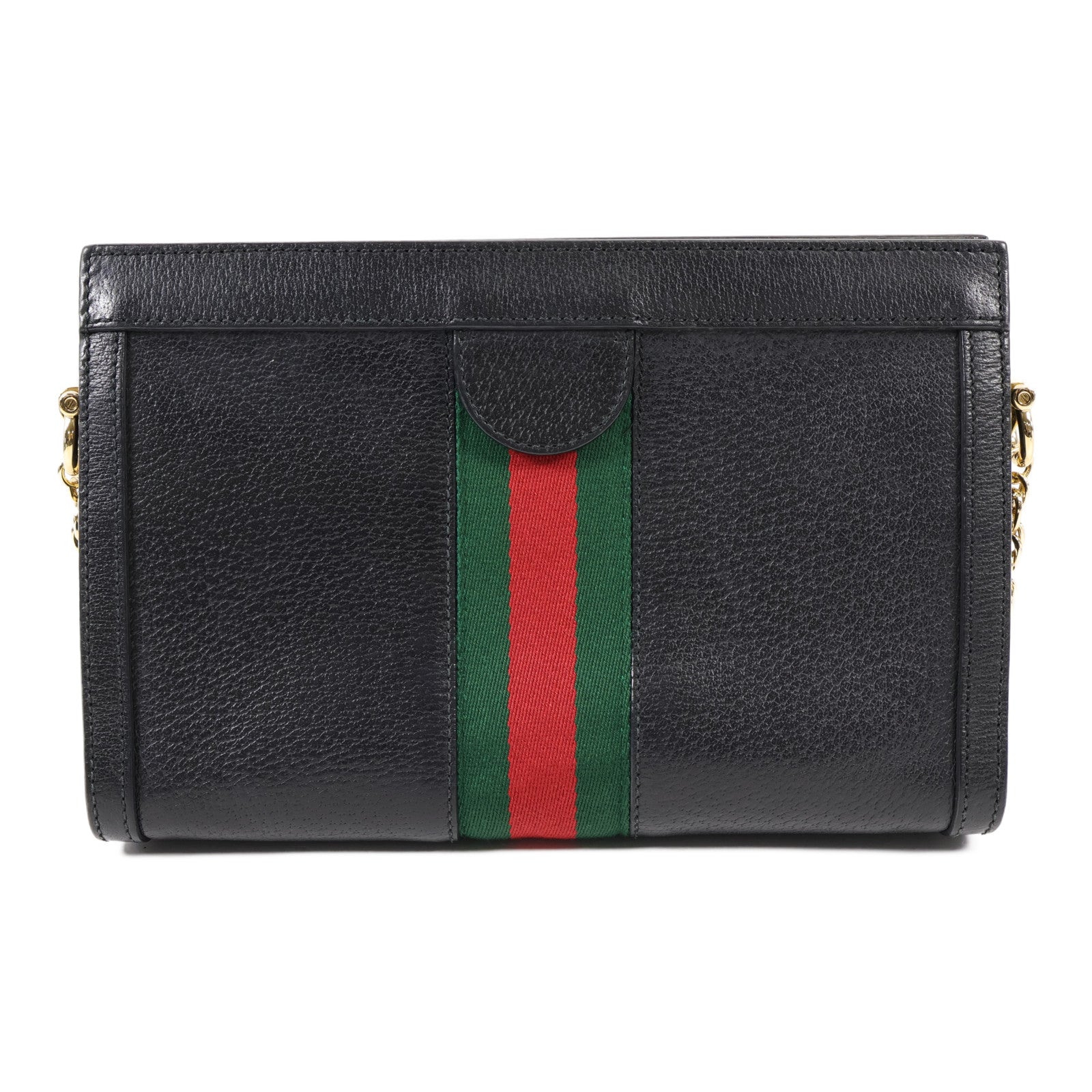 GUCCI 牛皮皮革Ophidia GG金扣鏈帶肩背袋