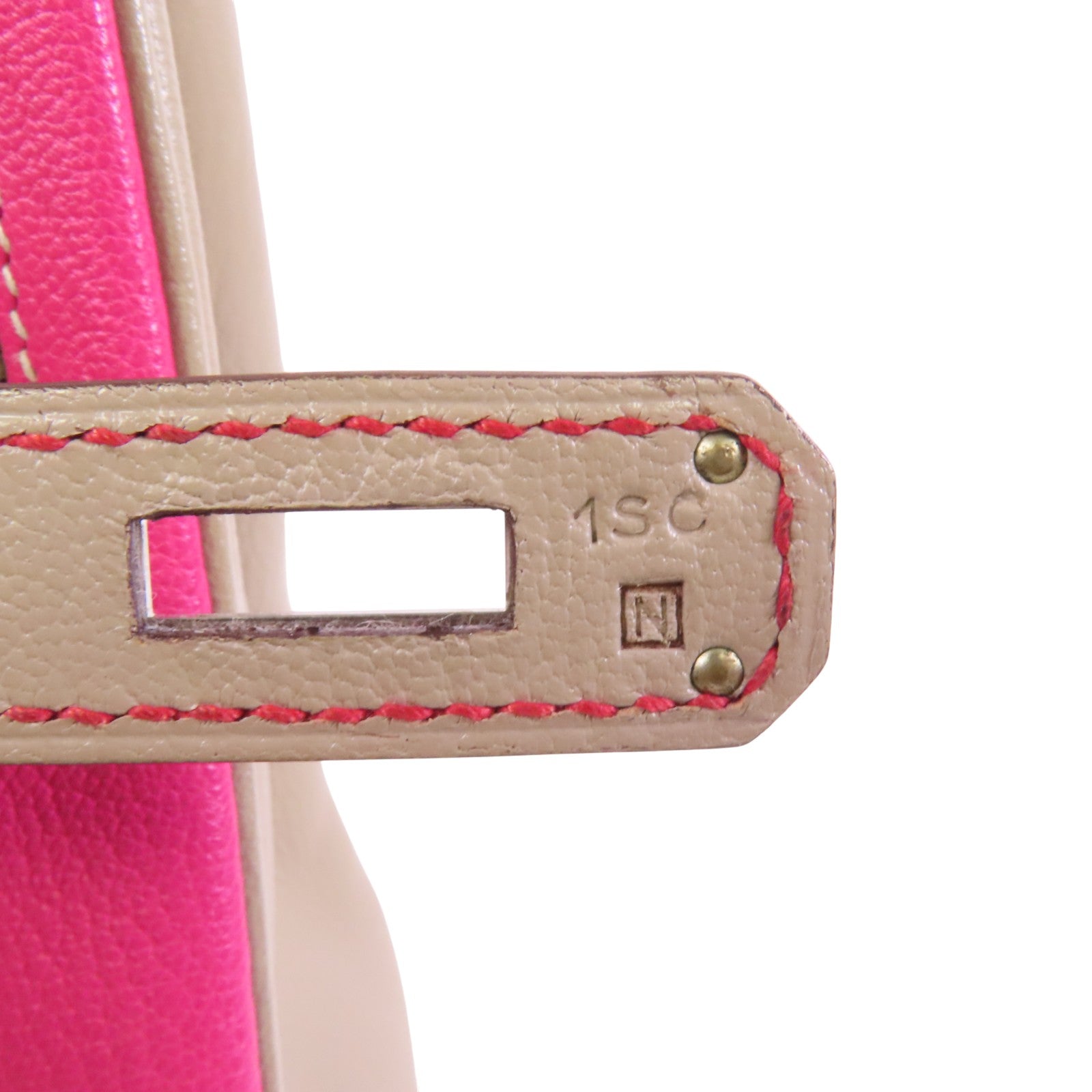 HERMES Chevre皮革Birkin 30銀扣手挽袋