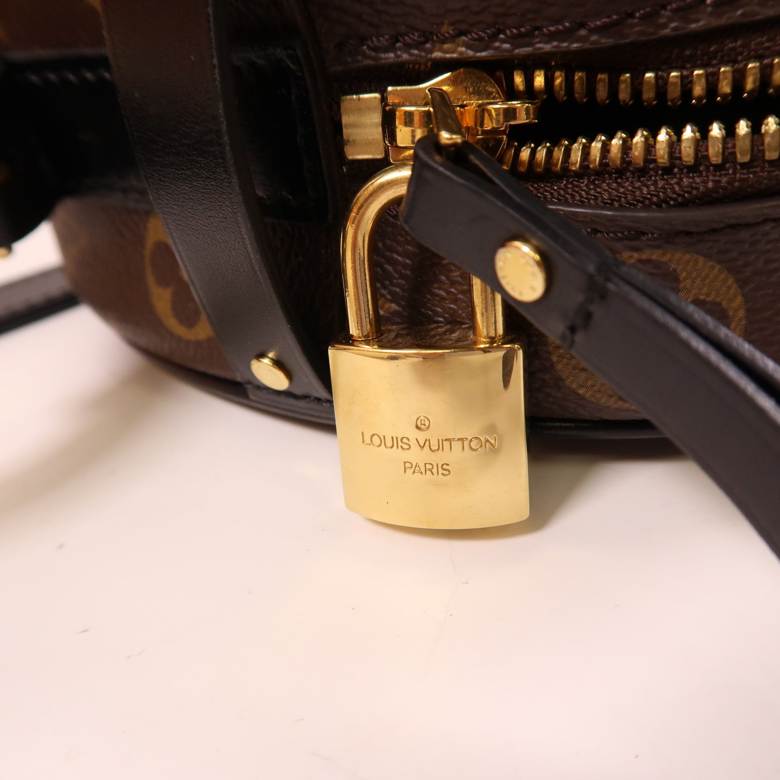 LOUIS VUITTON Monogram LV x LoL Boite Chapeau Souple金扣肩背袋