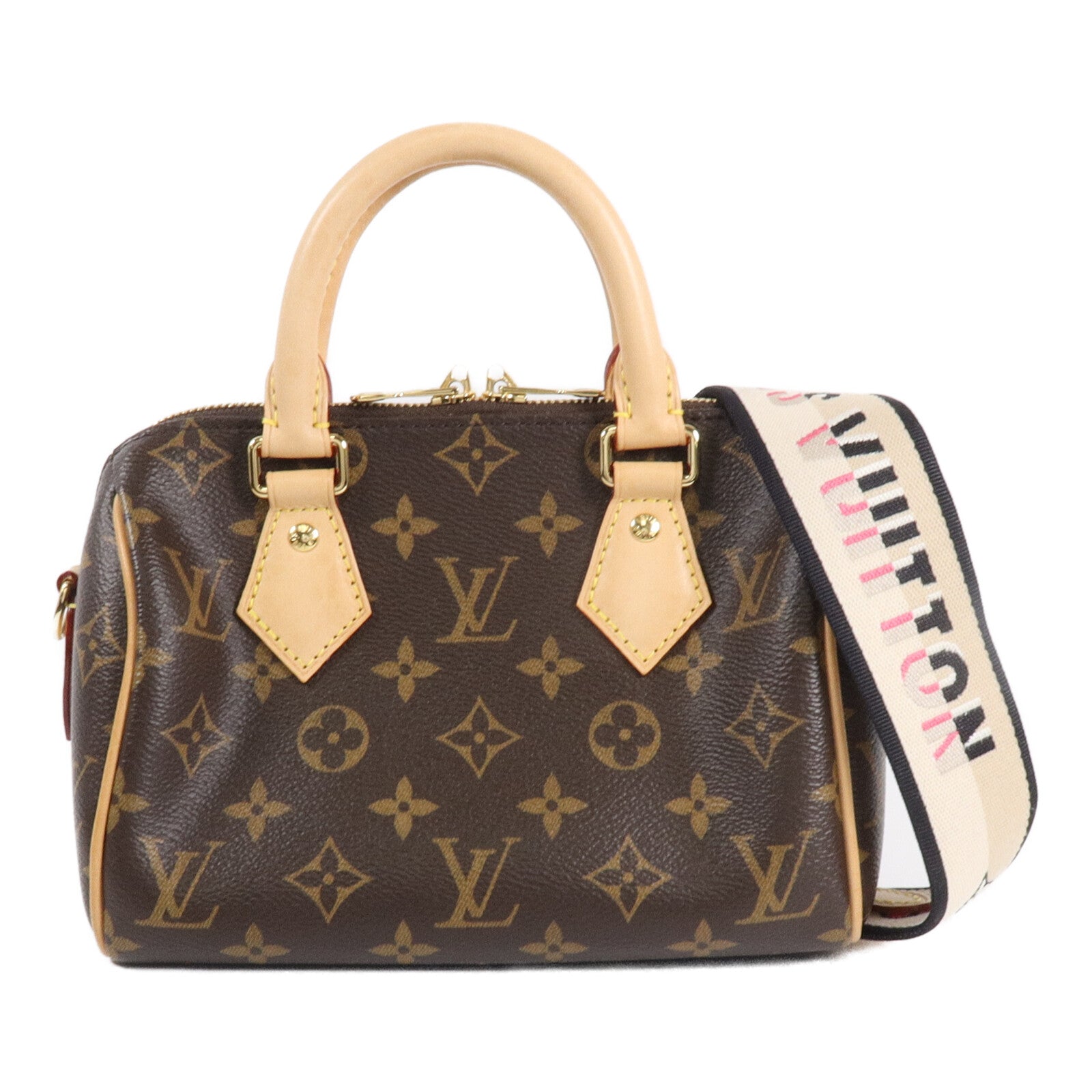 LOUIS VUITTON Monogram Speedy Bandouliere 20手挽肩背兩用袋