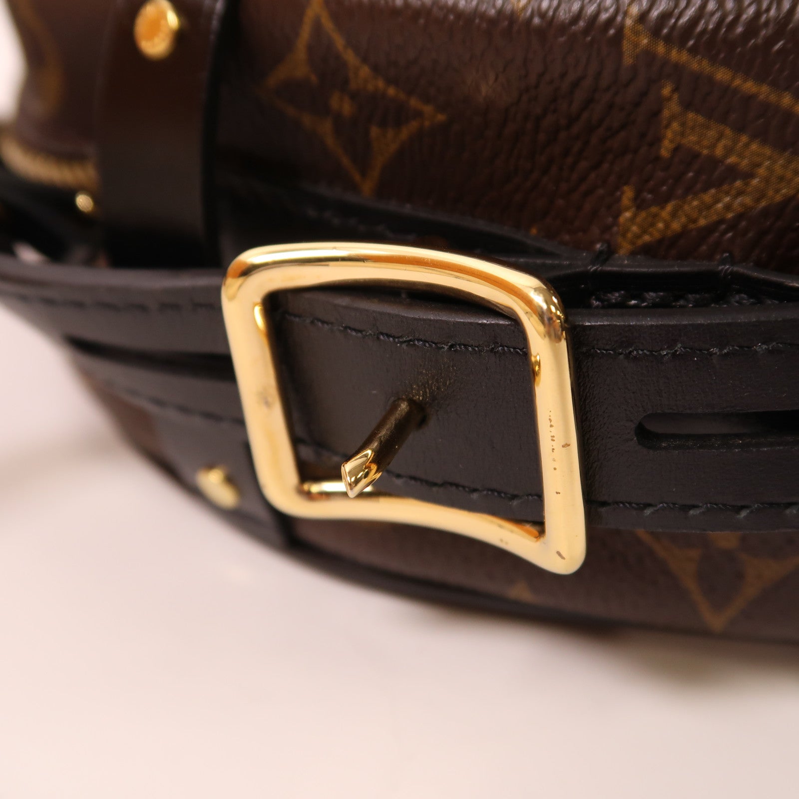 LOUIS VUITTON Monogram LV x LoL Boite Chapeau Souple金扣肩背袋