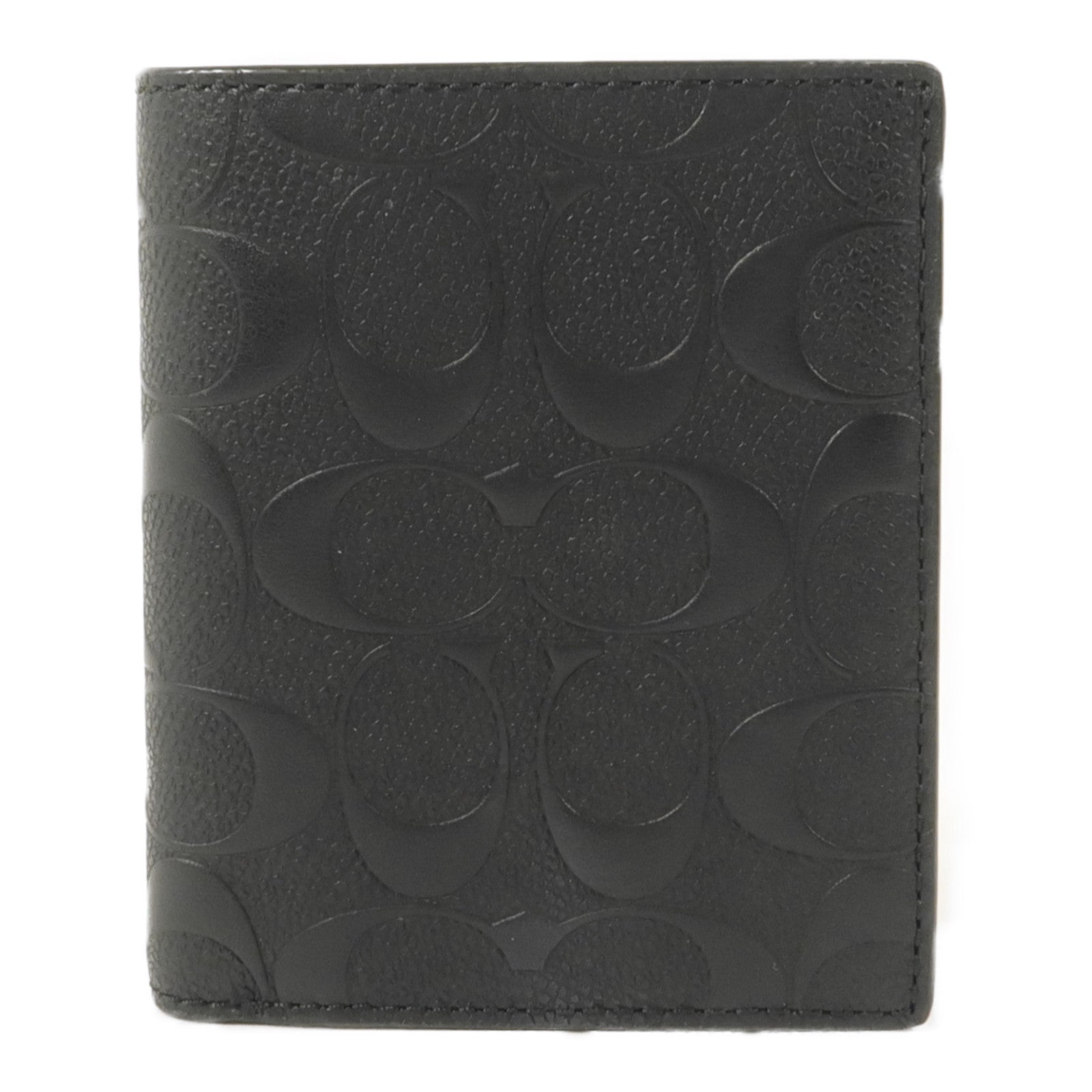 COACH 牛皮皮革Slim Coin Wallet錢包
