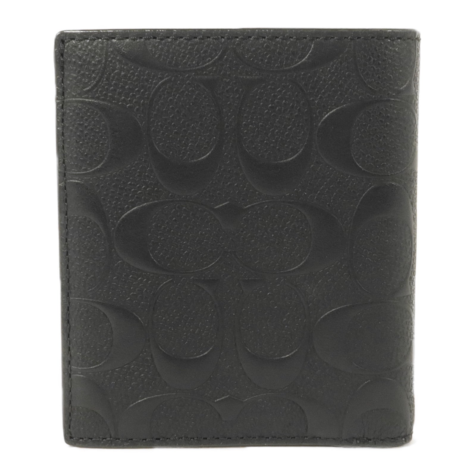 COACH 牛皮皮革Slim Coin Wallet錢包